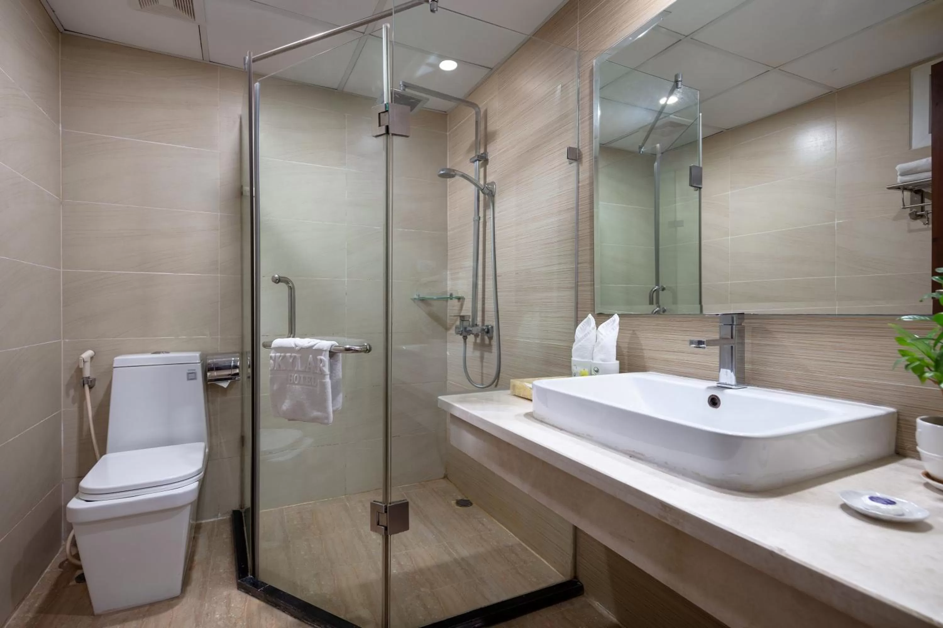 Bathroom in Skylark Hotel