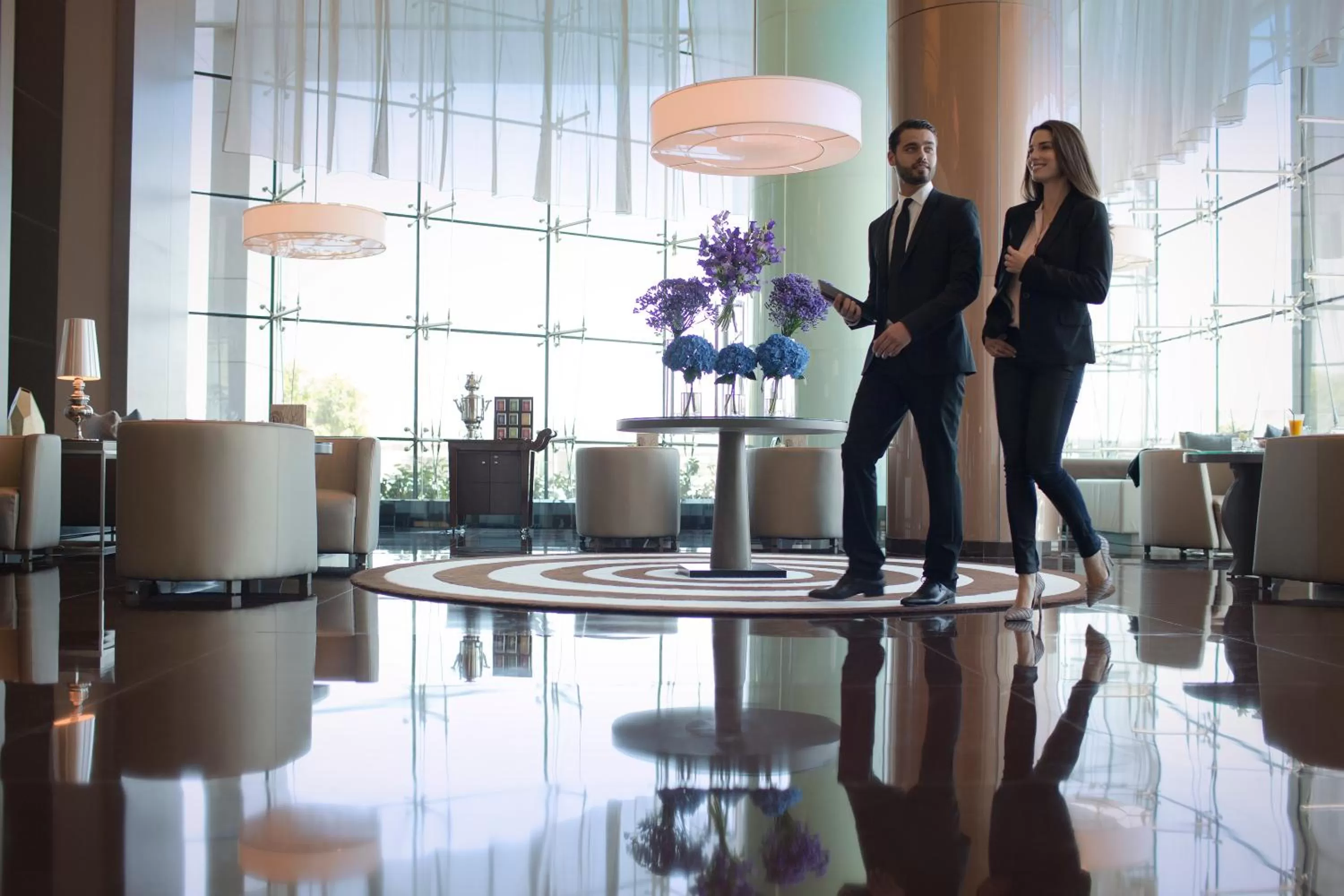Lobby or reception in Park Arjaan by Rotana, Abu Dhabi