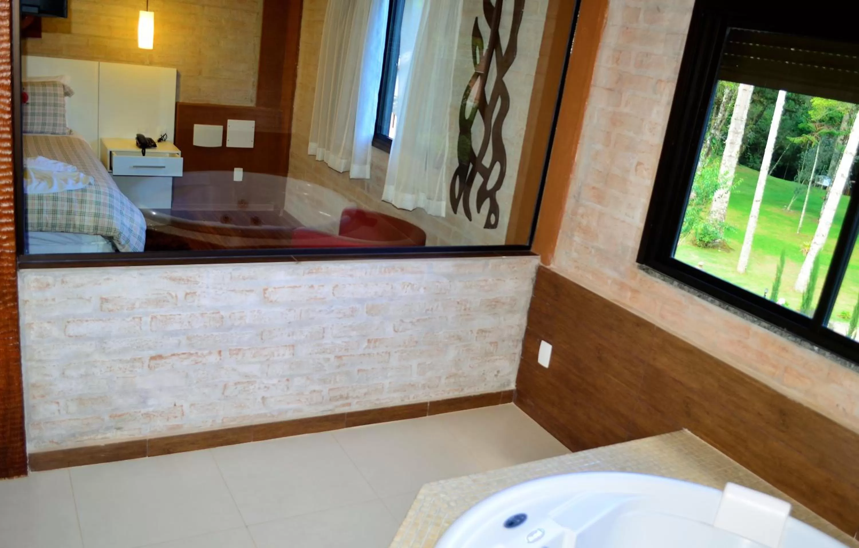 Bed in Pousada Toca Da Coruja