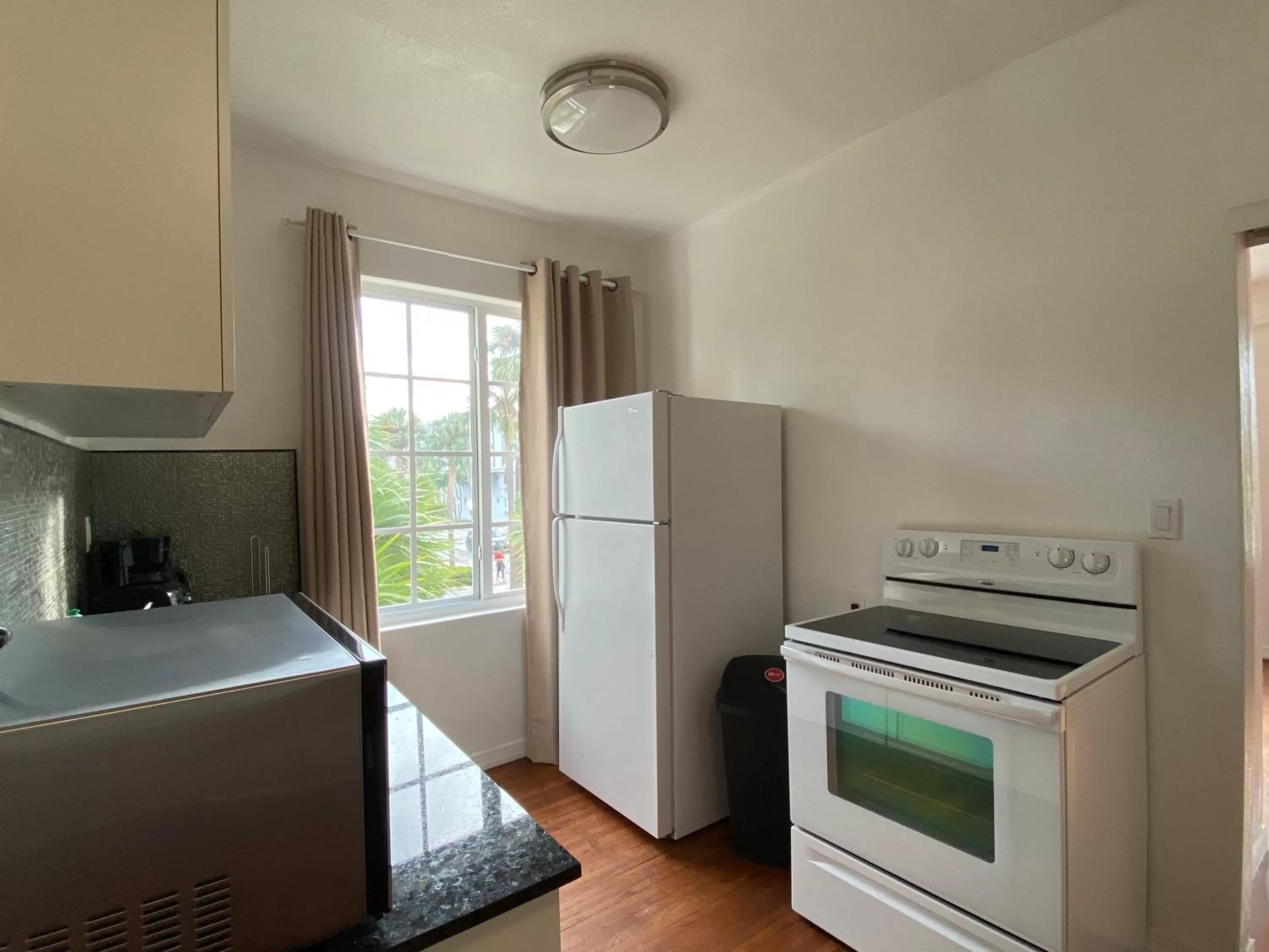 Kitchen or kitchenette in Harding Boutique Apartments