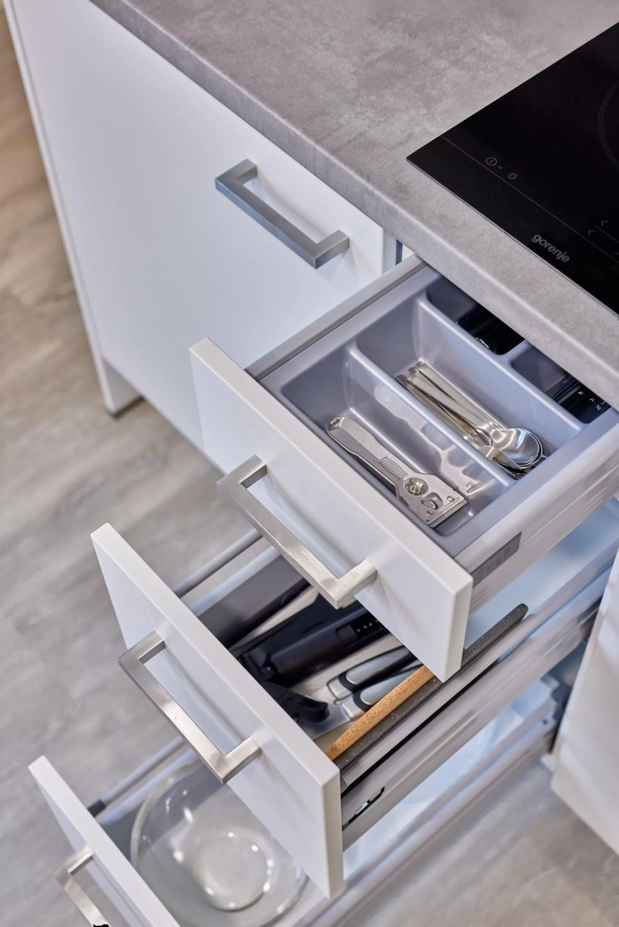 Kitchen or kitchenette in Boardinghotel Premium Heidelberg