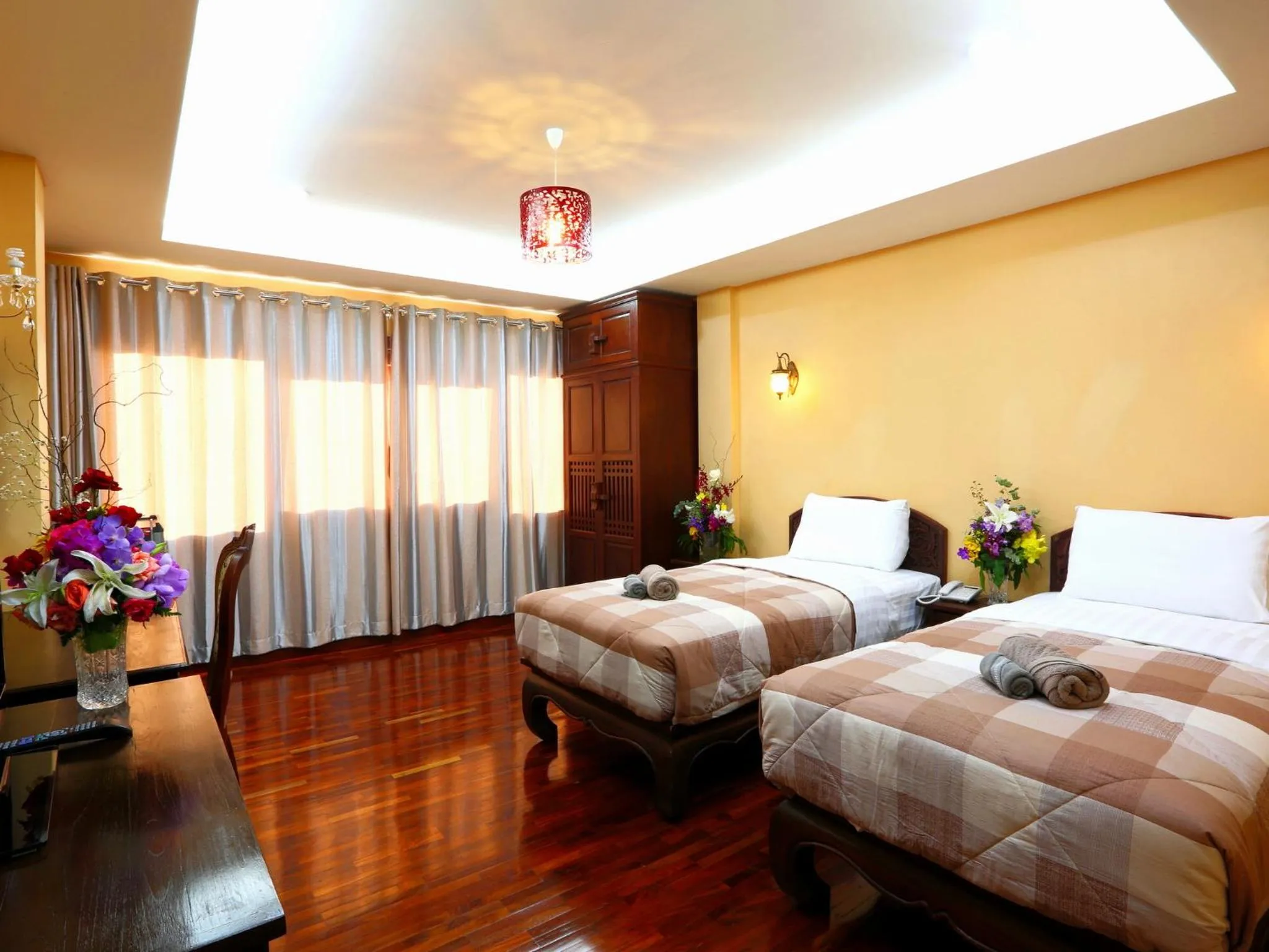 Bed in At Chiang Mai Hotel