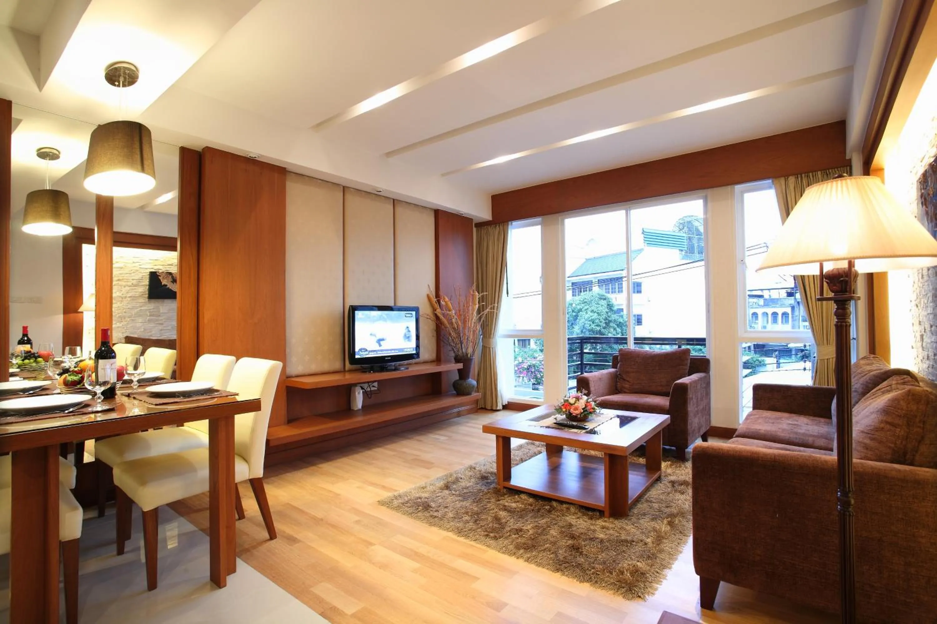 Living room in Amaranta Hotel