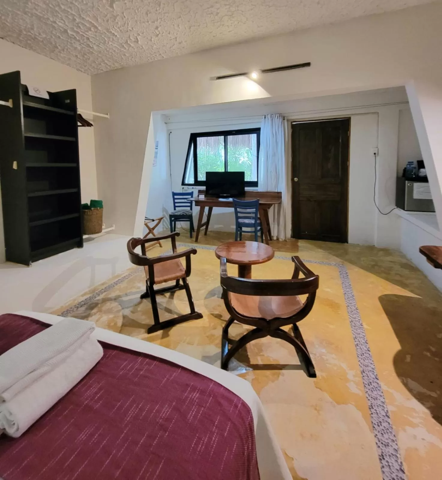 Living room, Bed in Maria's Kan Kin