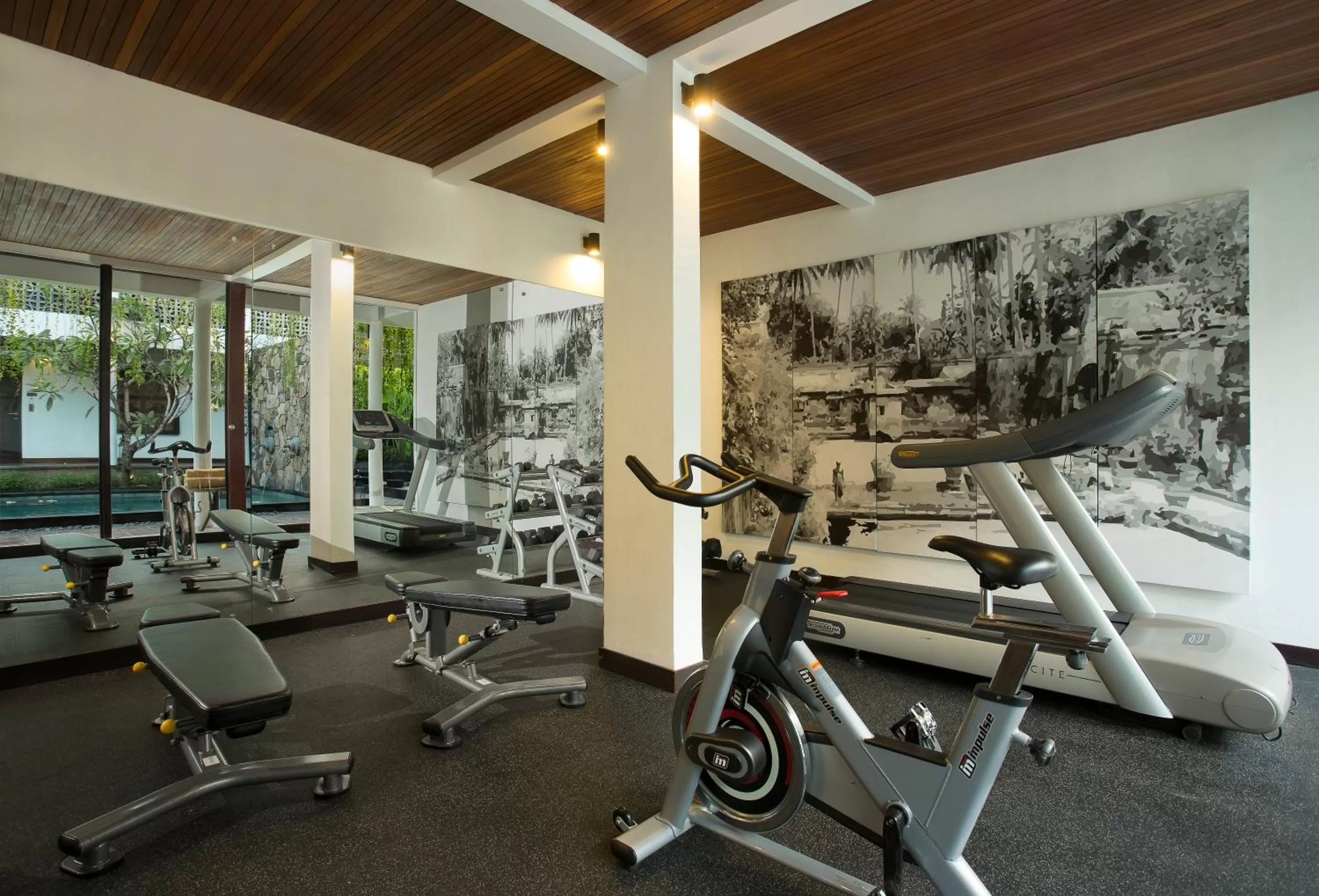 Fitness centre/facilities in Jeeva Klui Resort