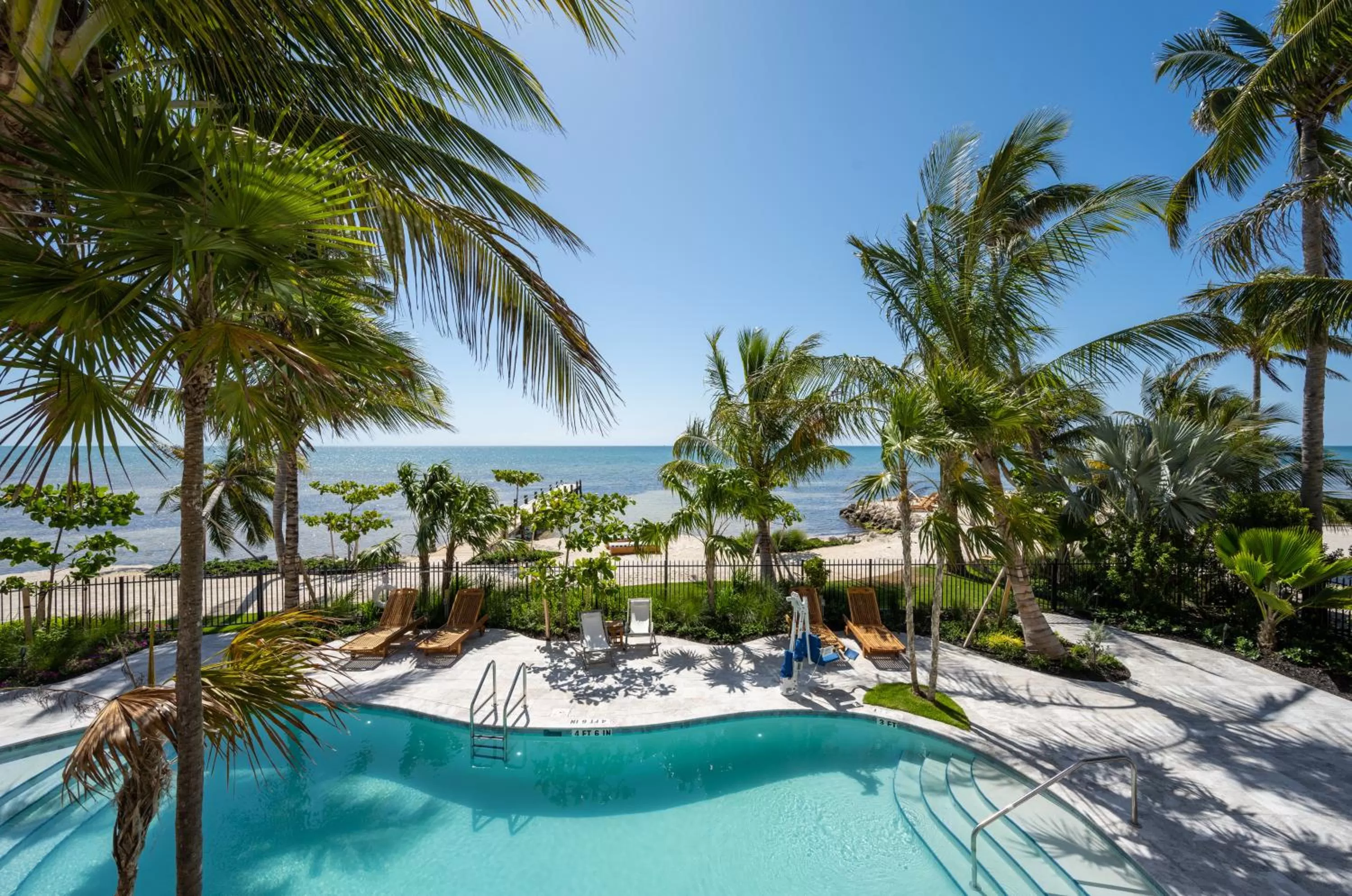 Pool view in Grassy Flats Resort & Beach Club