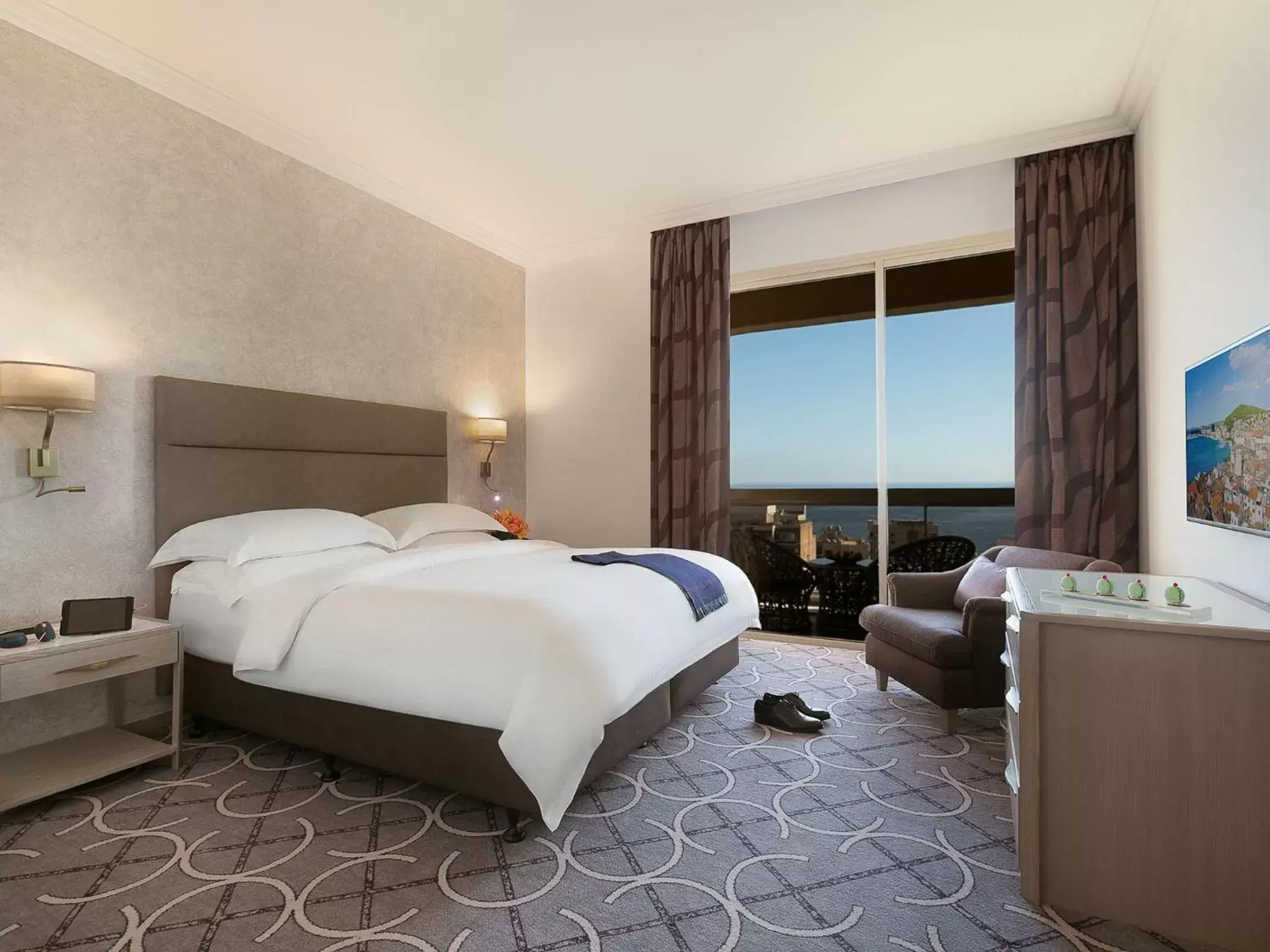 Sea View One Bedroom Suite with Lounge Access in Gefinor Rotana – Beirut Sea View One Bedroom Suite with Lounge Access in Gefinor Rotana – Beirut