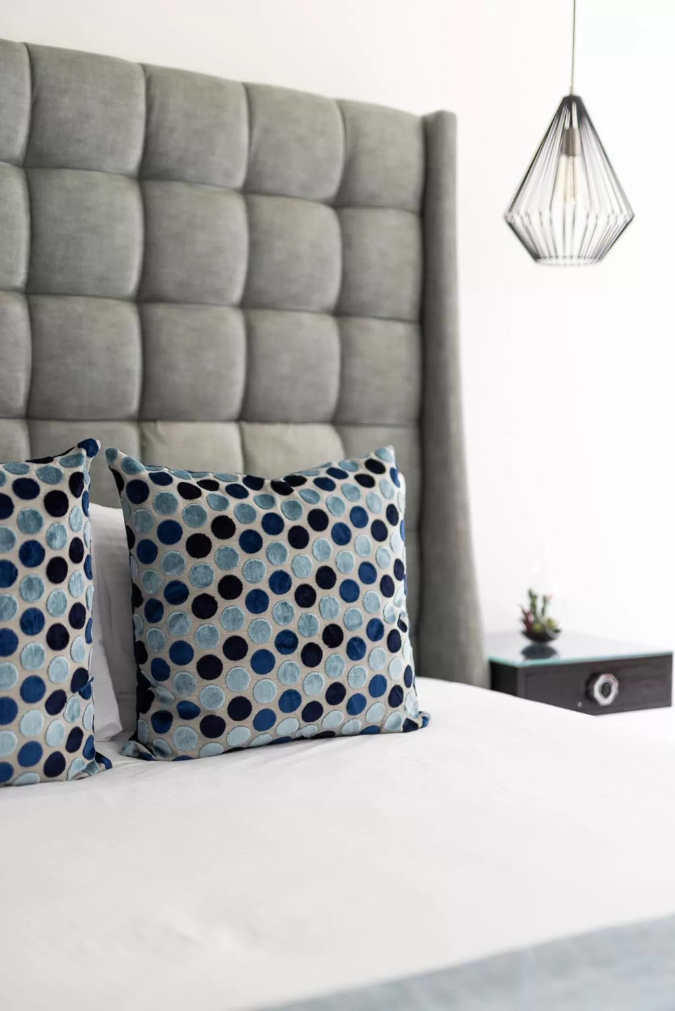 Bed in The Palm Springs Hotel