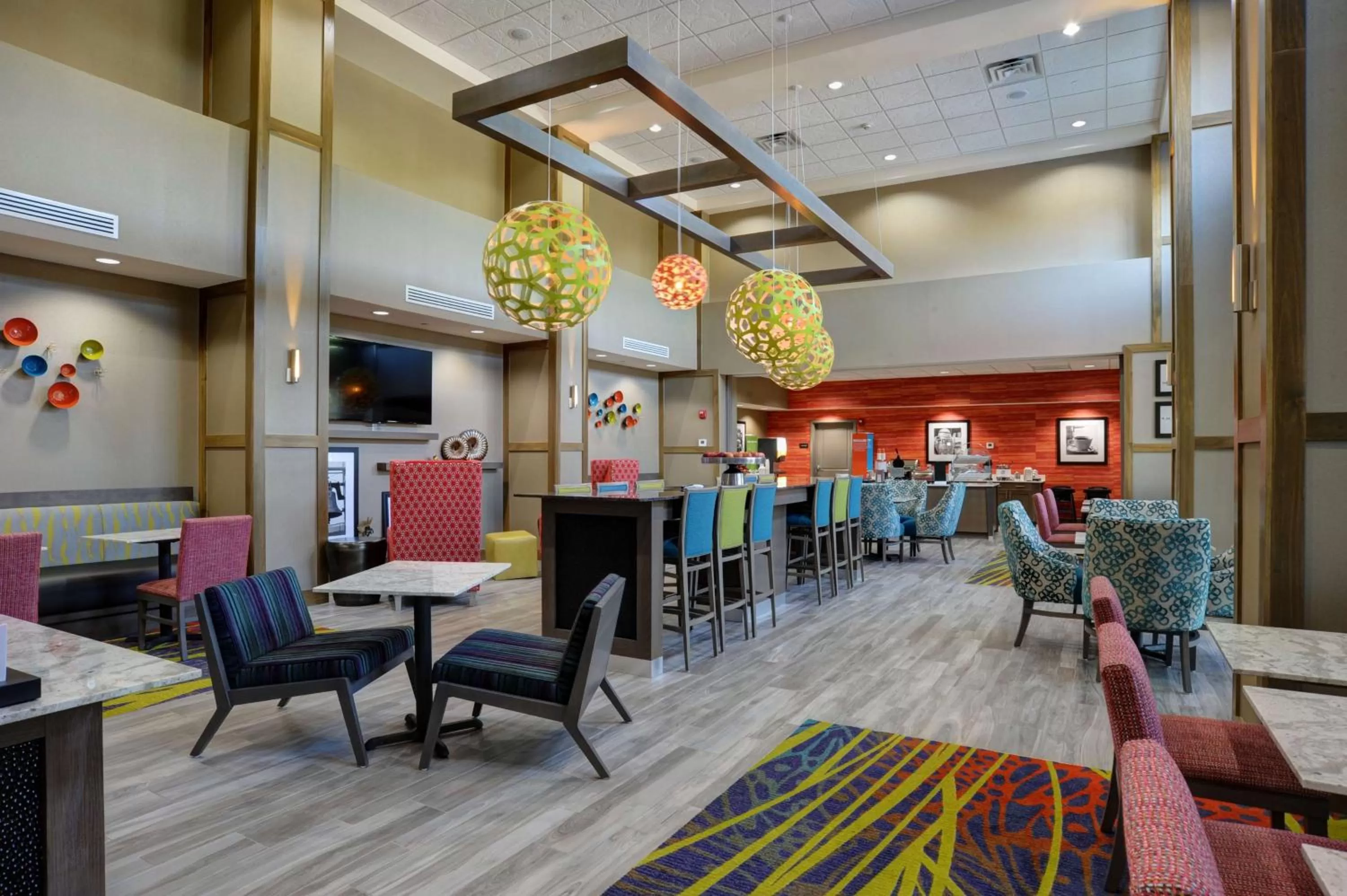 Dining area in Hampton Inn & Suites Ardmore