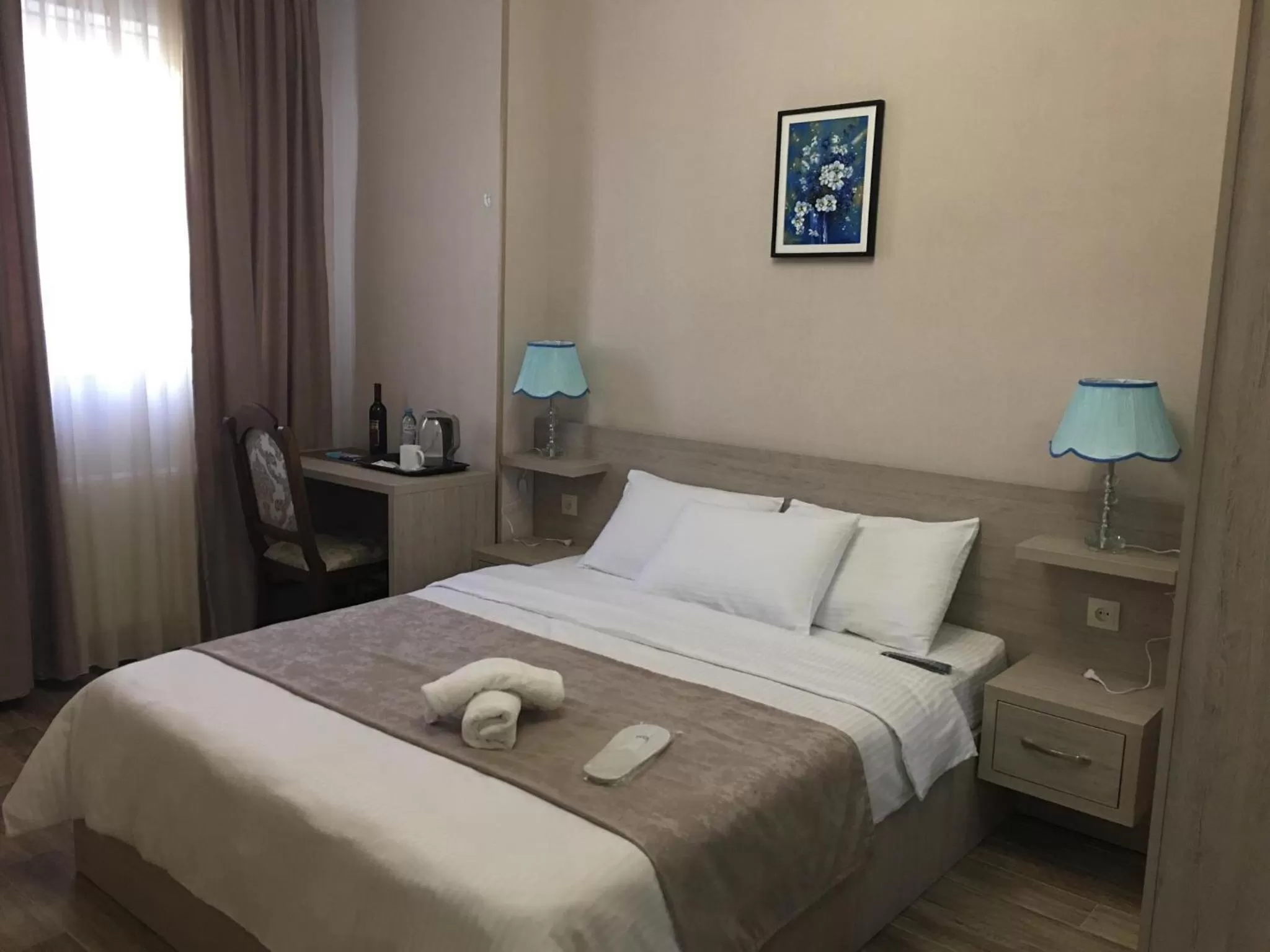 Bed in Family Hotel Triston