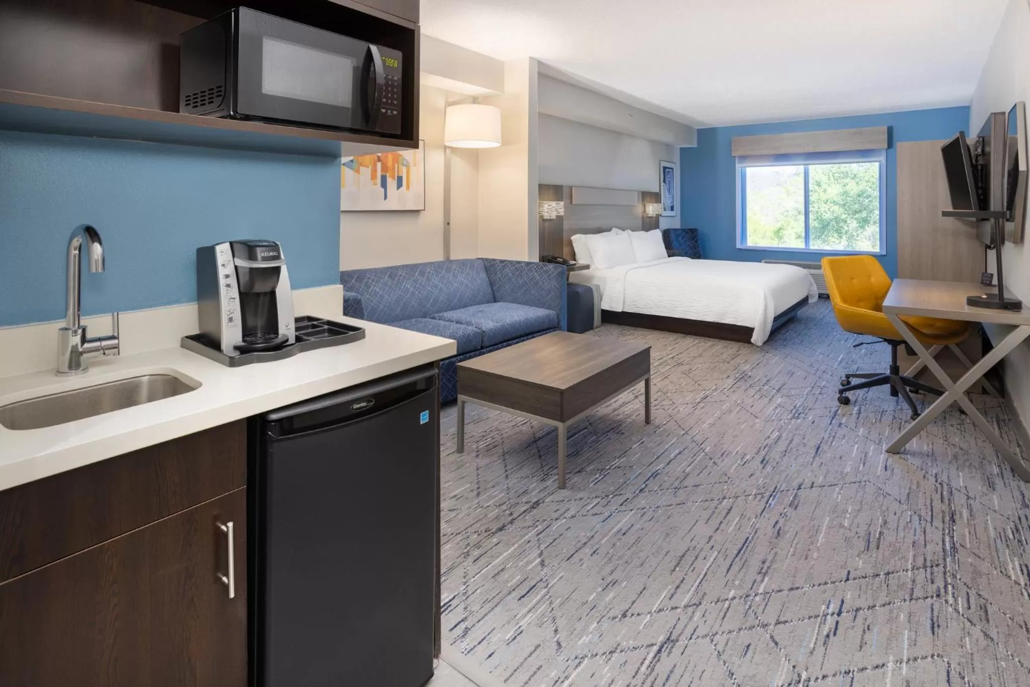 Photo of the whole room in Holiday Inn Express and Suites Tampa I-75 at Bruce B. Downs by IHG