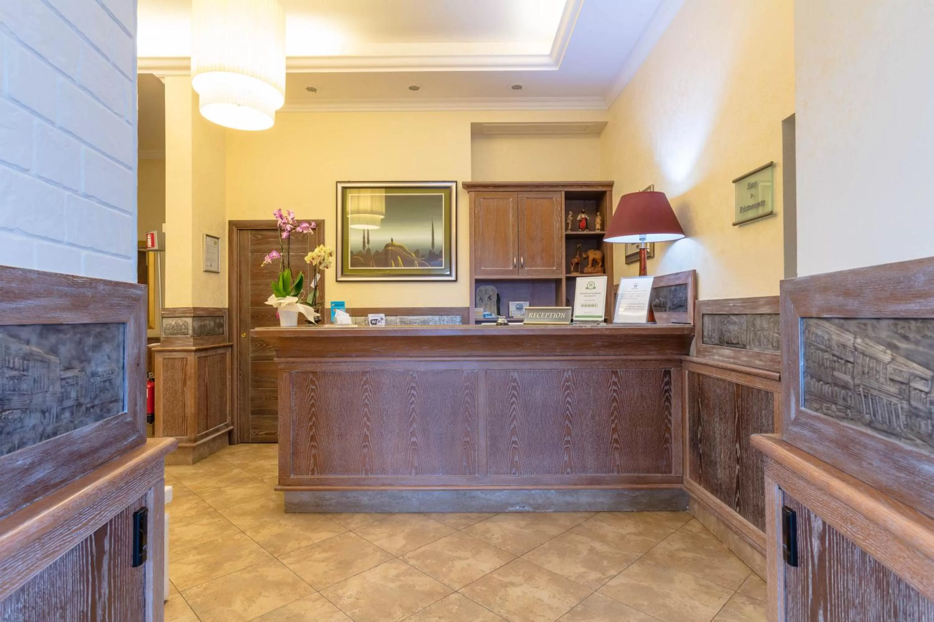 Lobby or reception in Hotel Borgo Del Mare