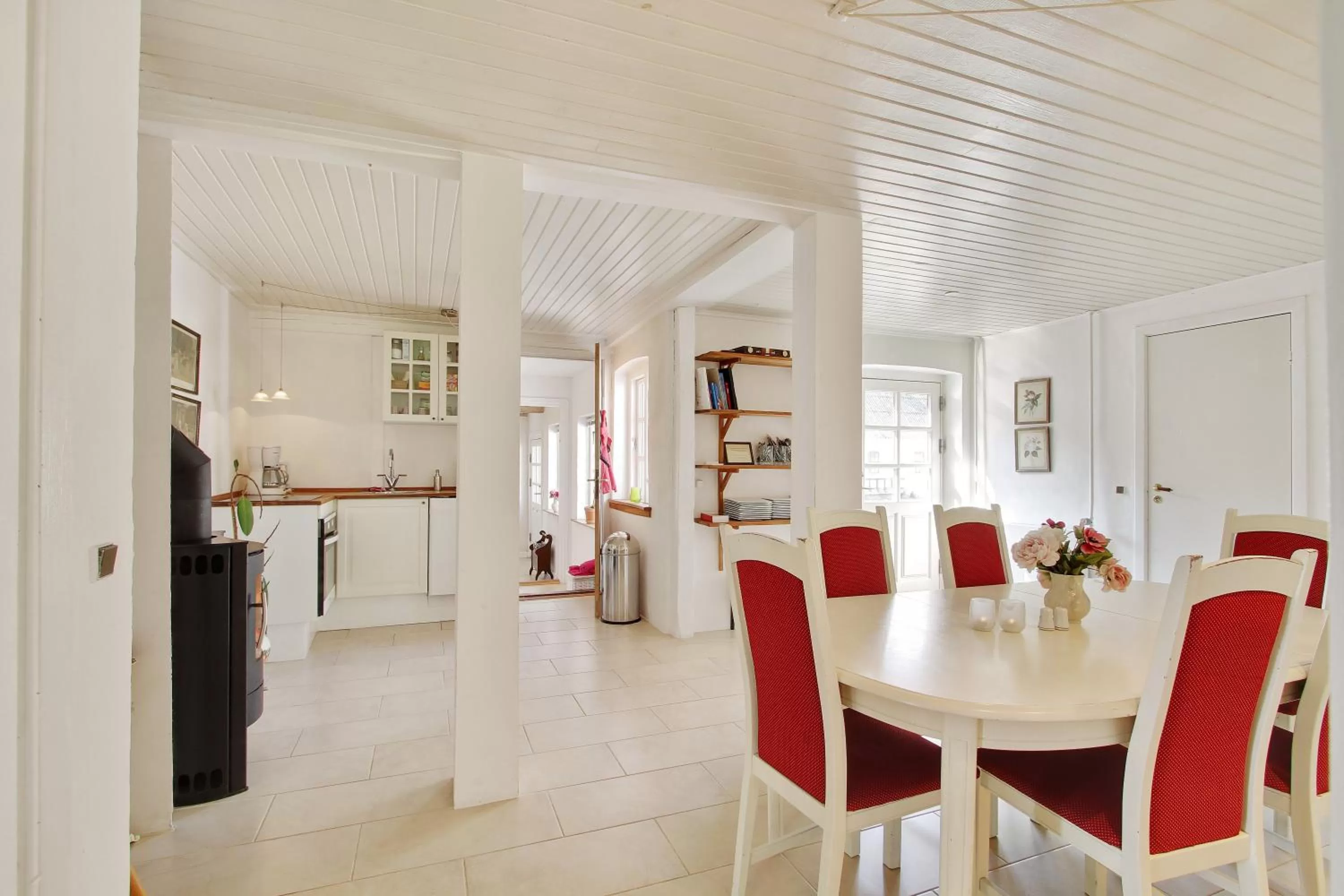 Kitchen or kitchenette in Åløkke BnB