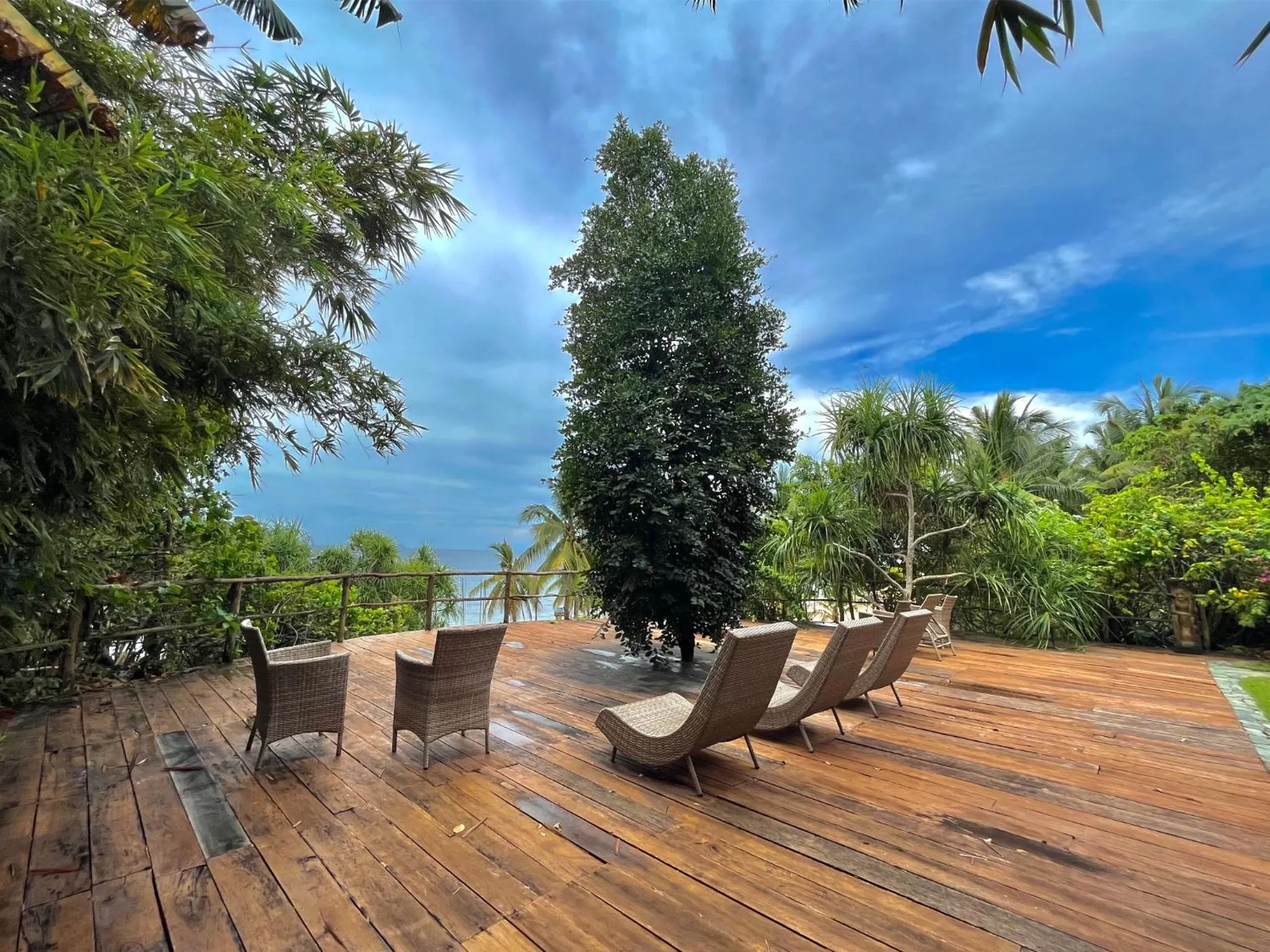 Balcony/Terrace in Coco Grove Beach Resort, Siquijor Island