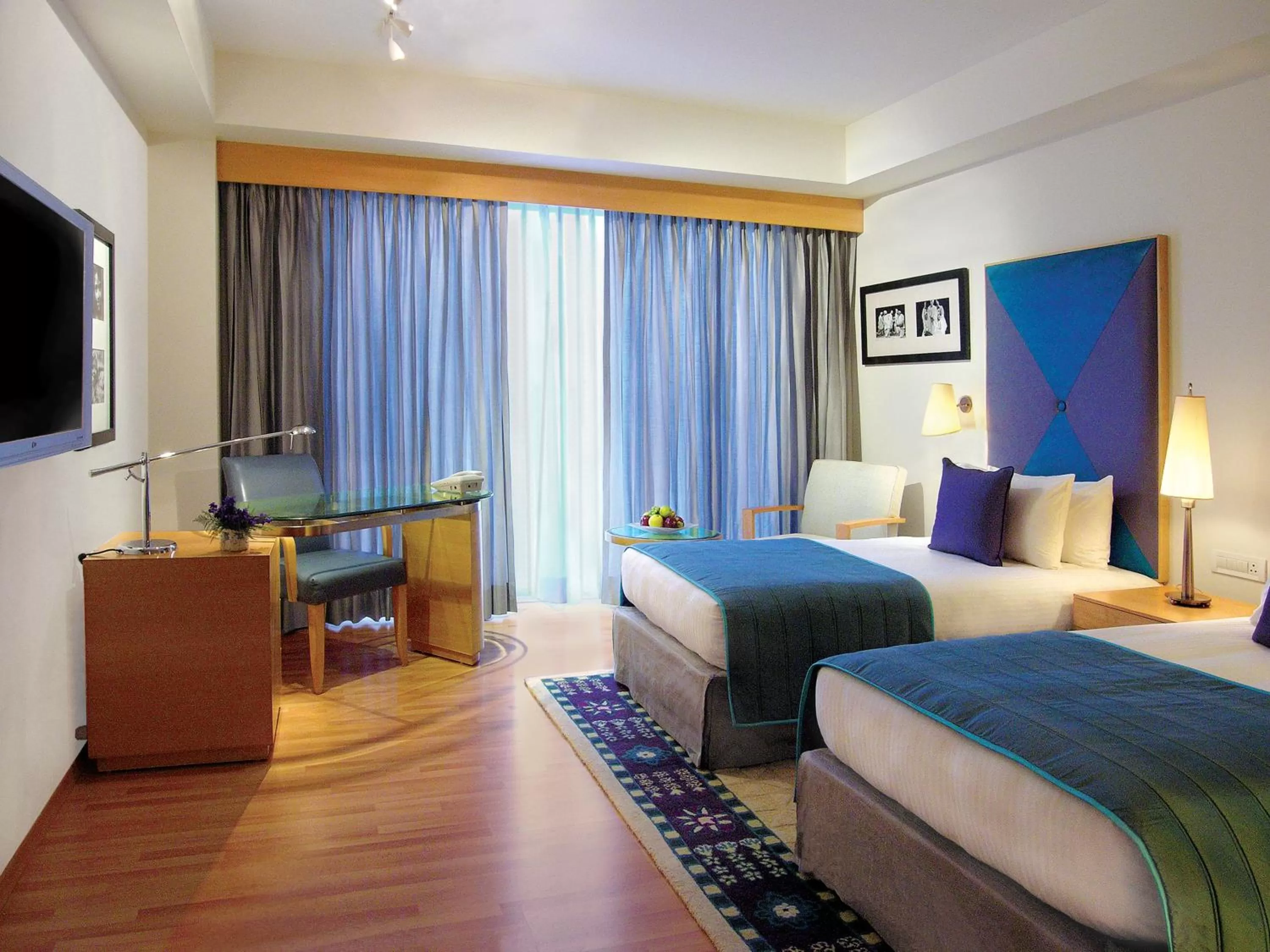 Deluxe Room Garden View Twin Bed in Taj Chandigarh