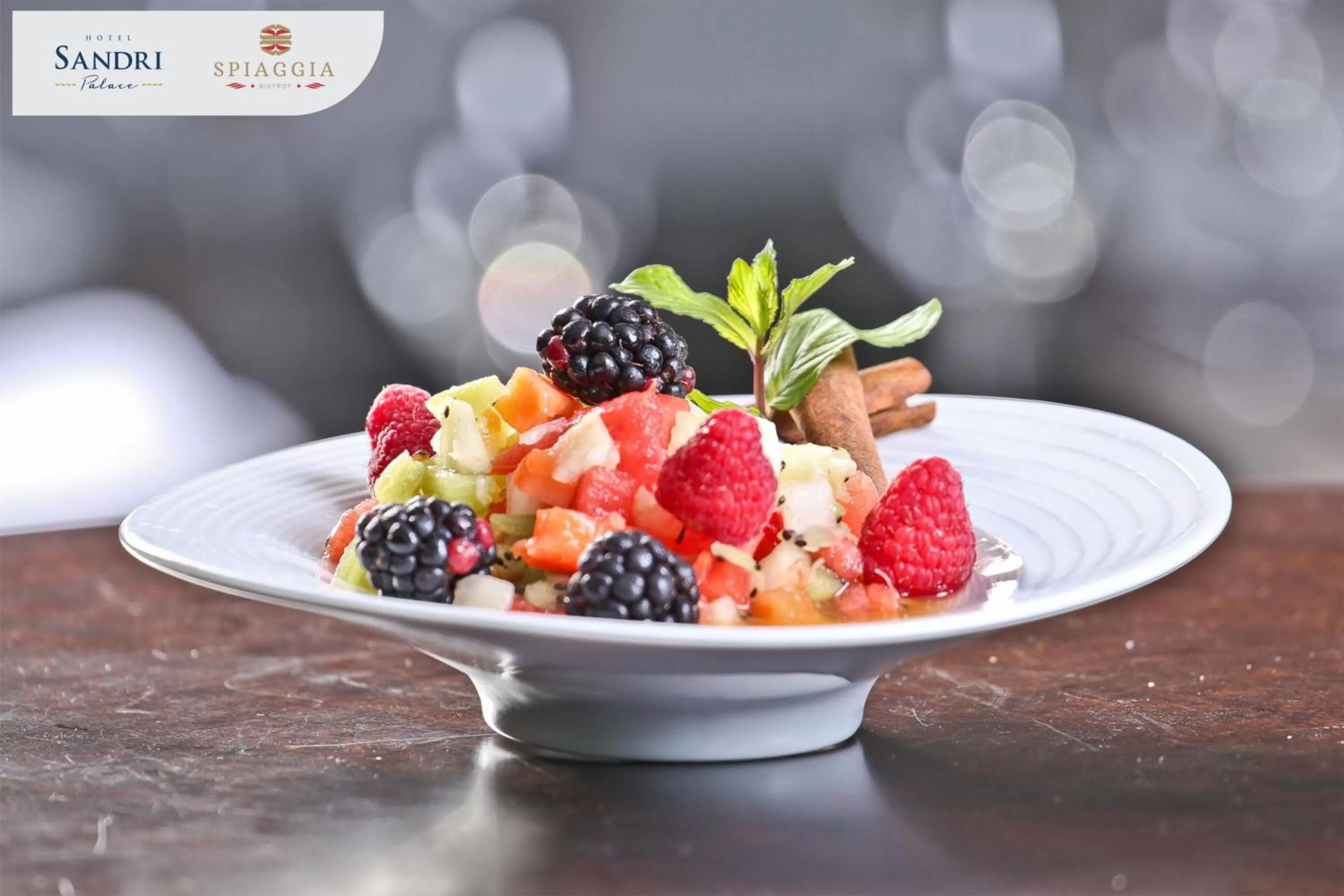 Food close-up in Sandri Palace Hotel