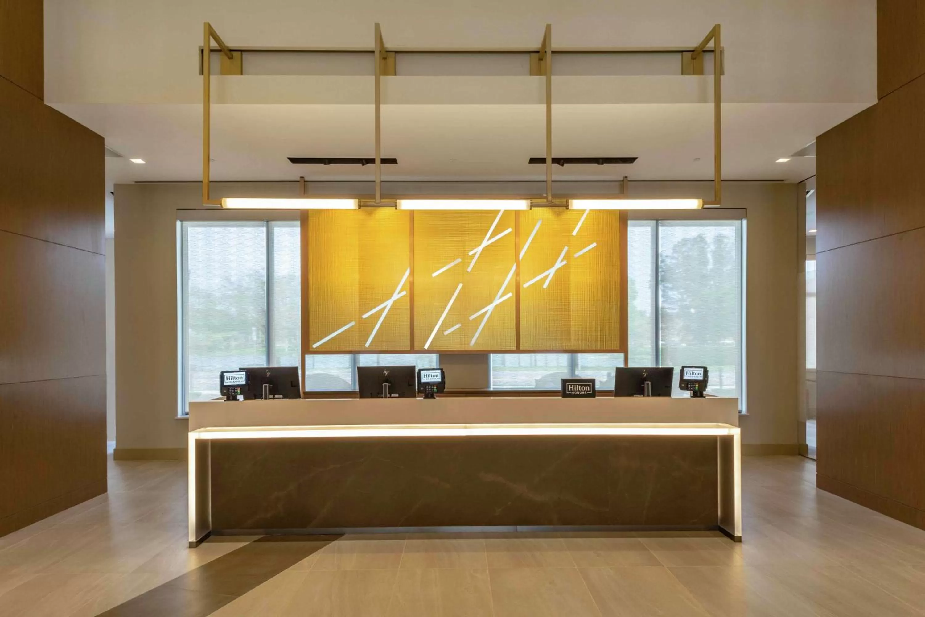 Lobby or reception in Hilton Miami Dadeland