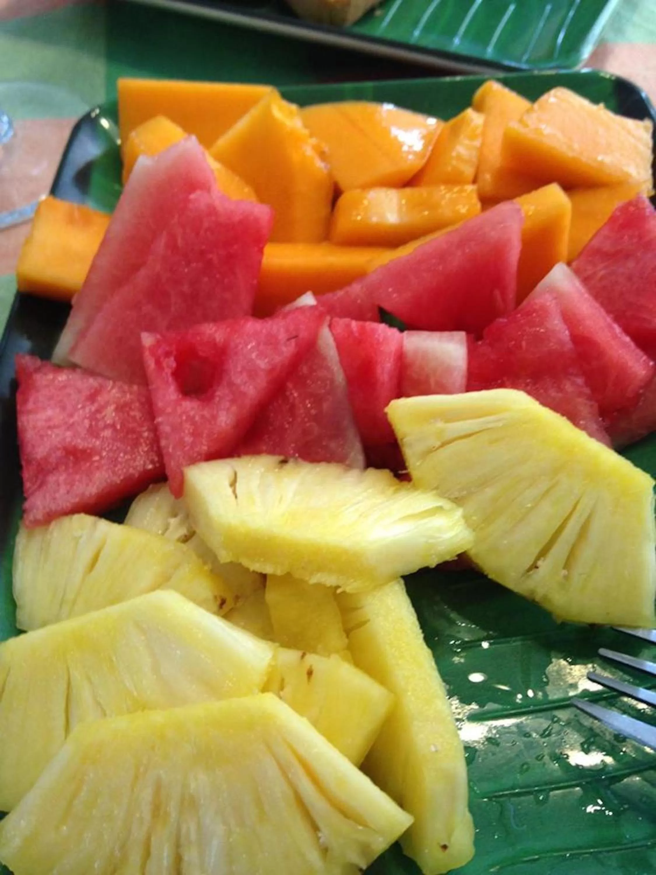 Food close-up in Villa Taprobane