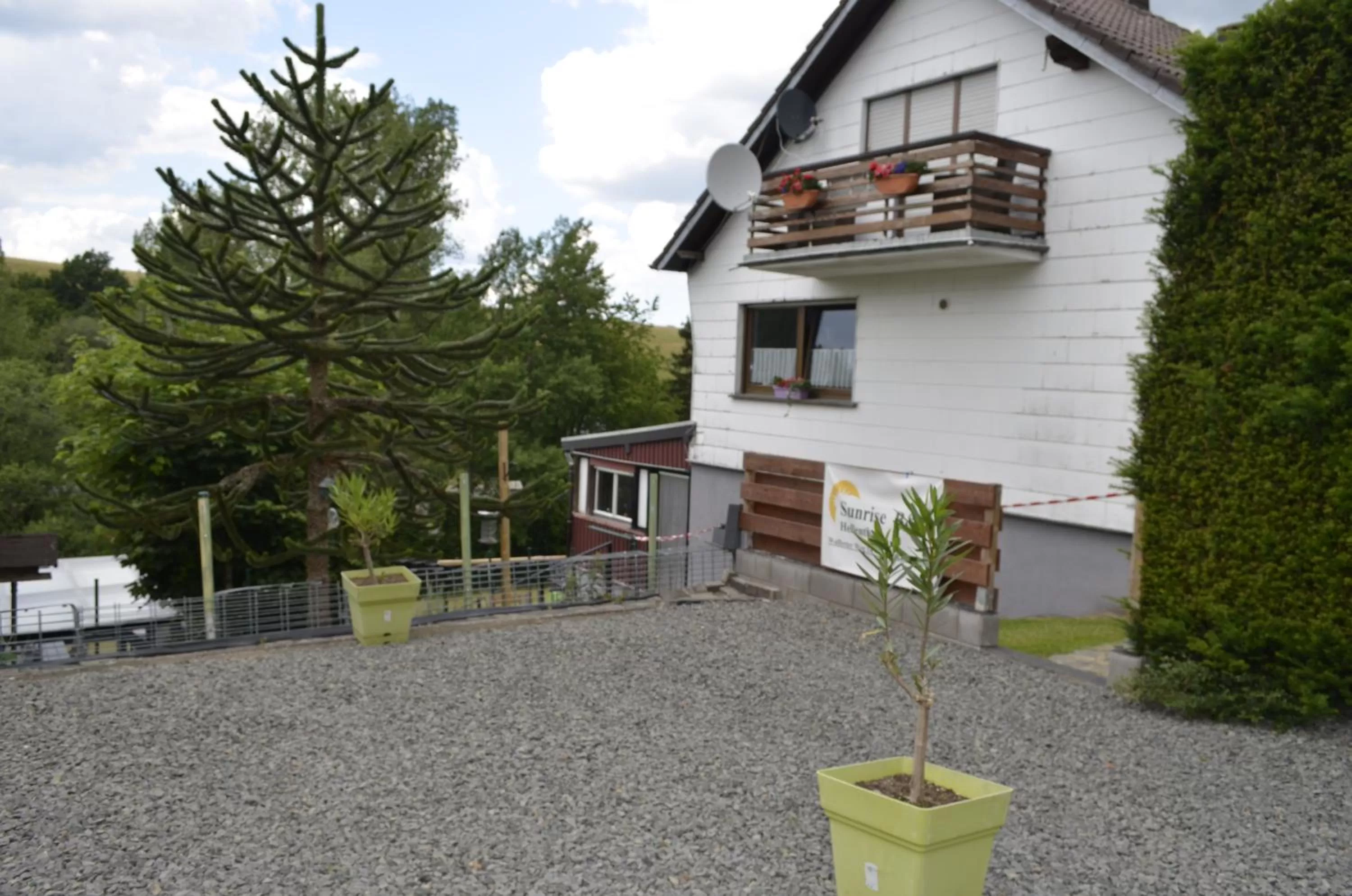 Property building in Sunrise B&B Hellenthal
