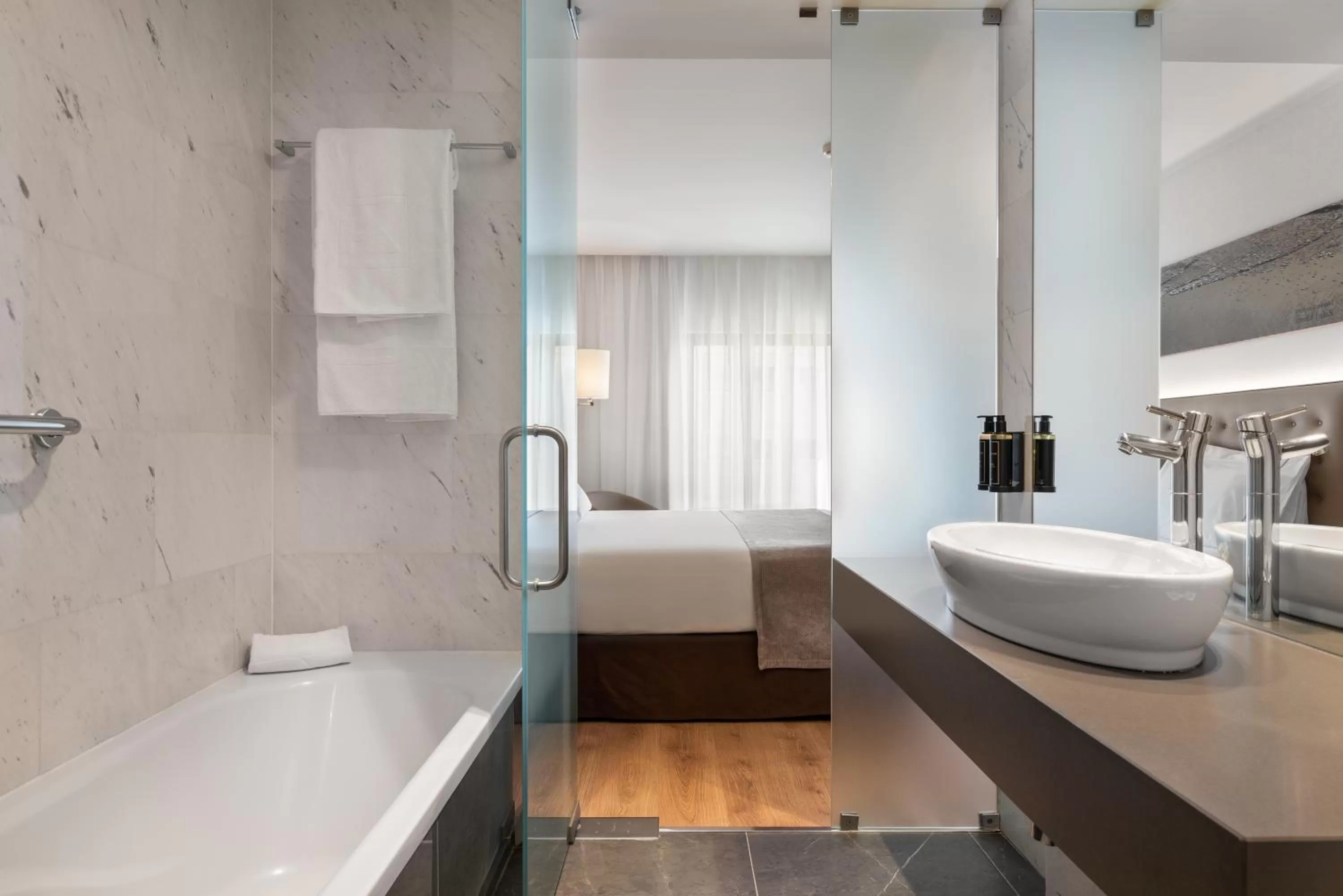 Bathroom in Eurostars Das Letras