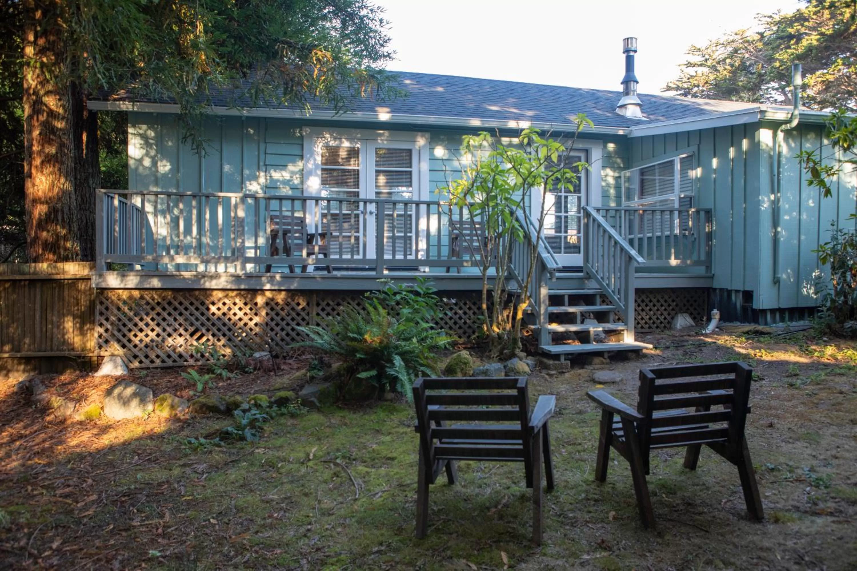 Patio in Inn at Schoolhouse Creek