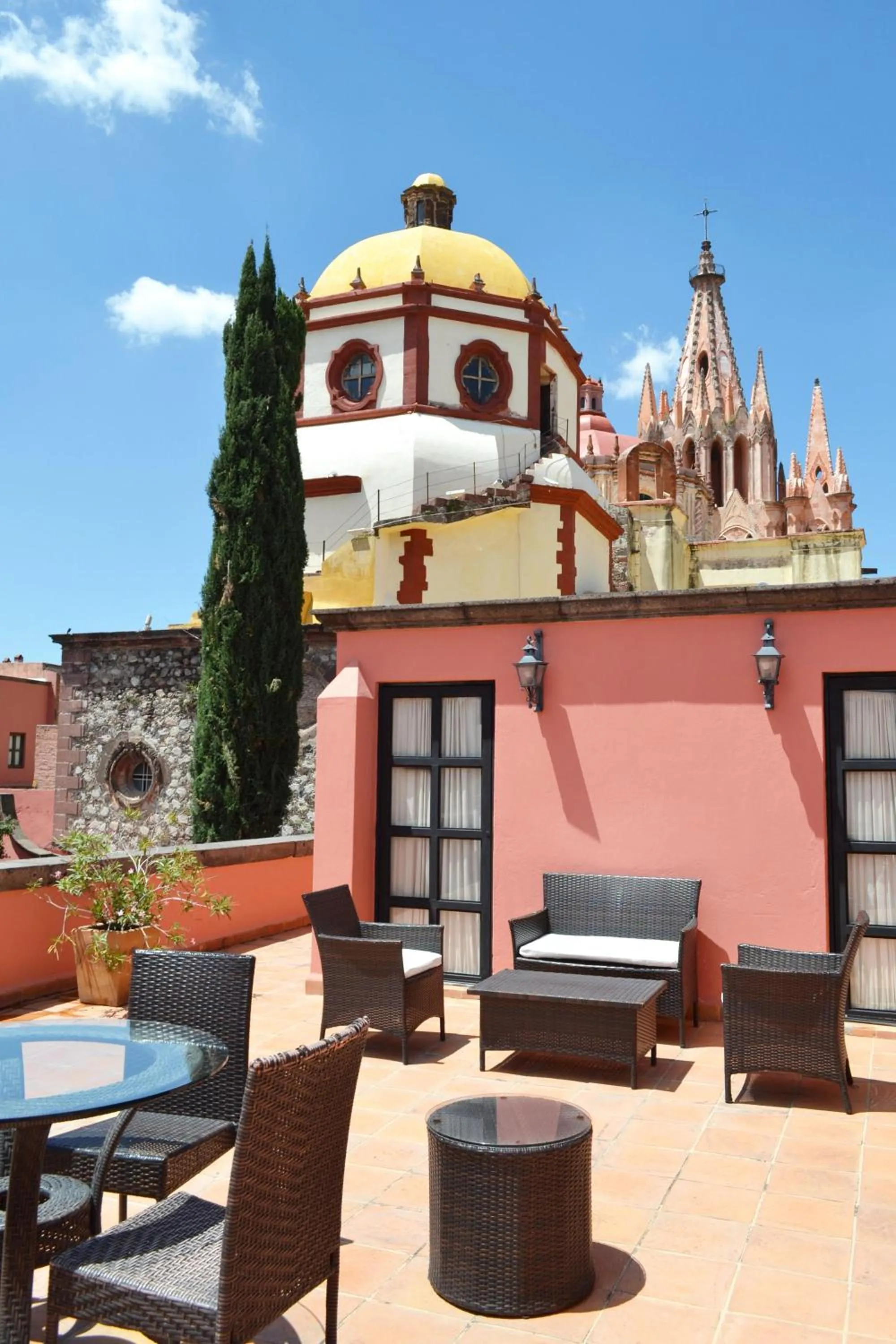 Balcony/Terrace in Hotel Casa Rosada - Adults Only