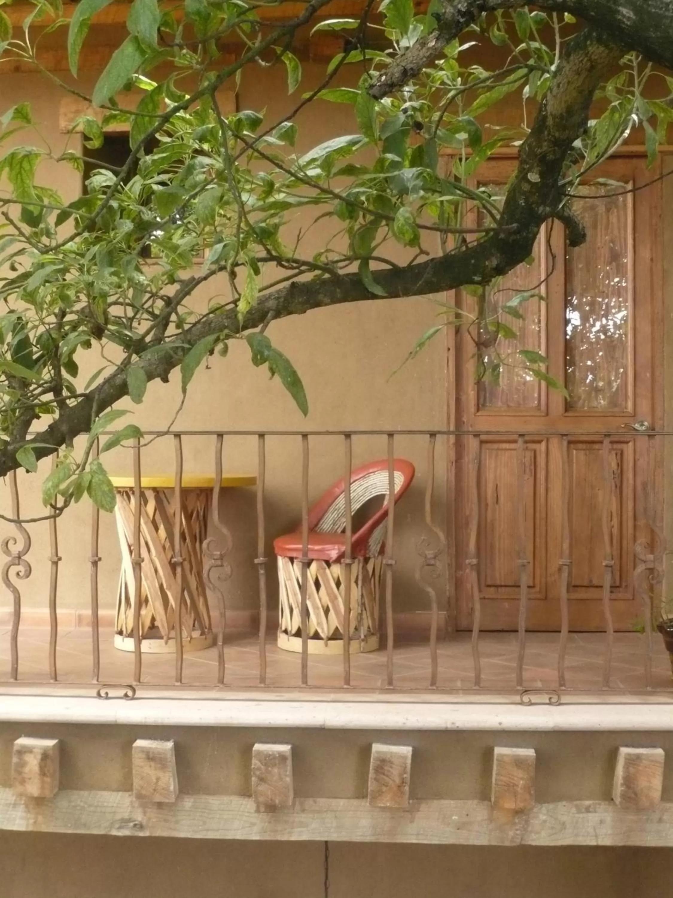 Patio in Posada Yolihuani