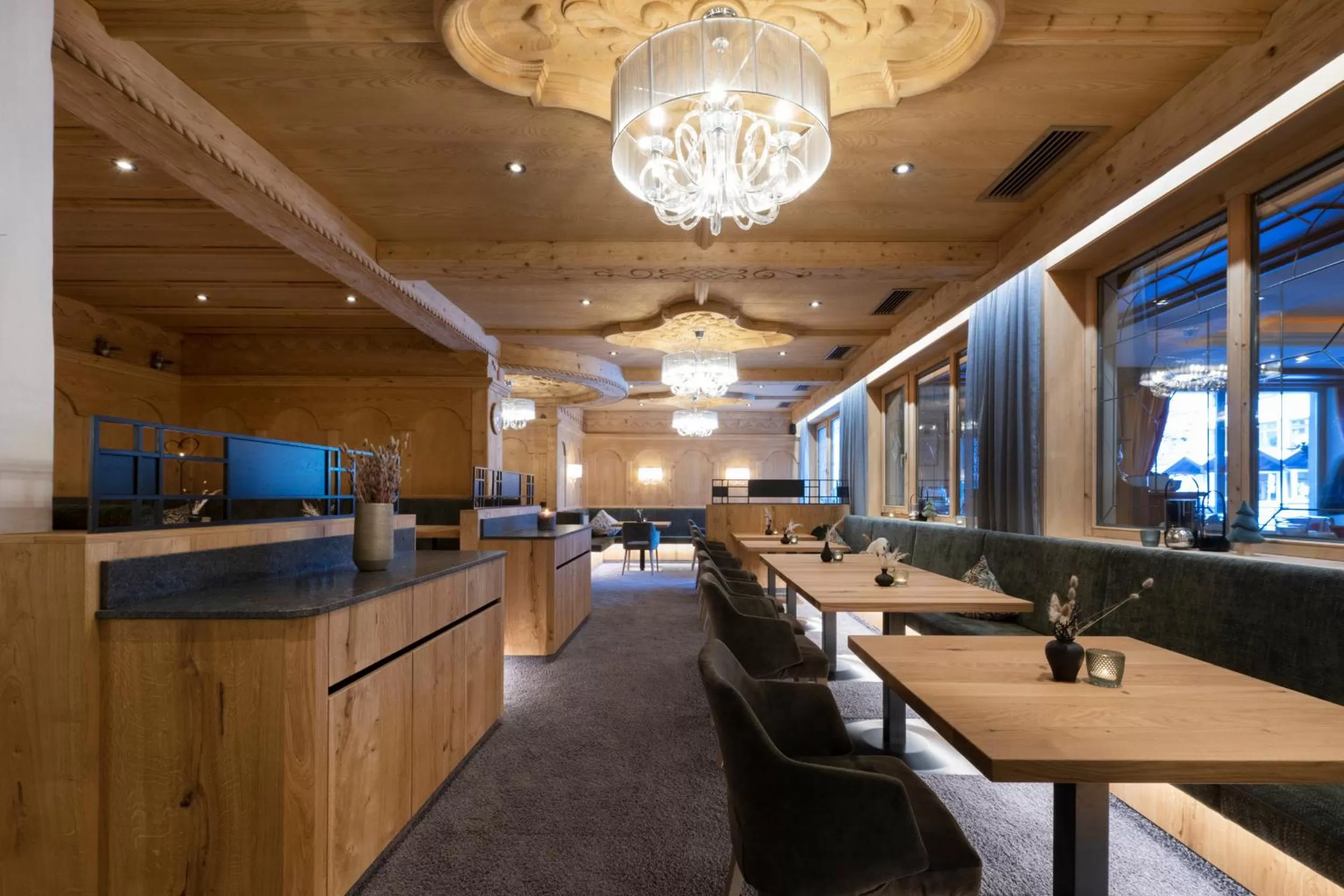 Restaurant/places to eat in Hotel Stubaierhof