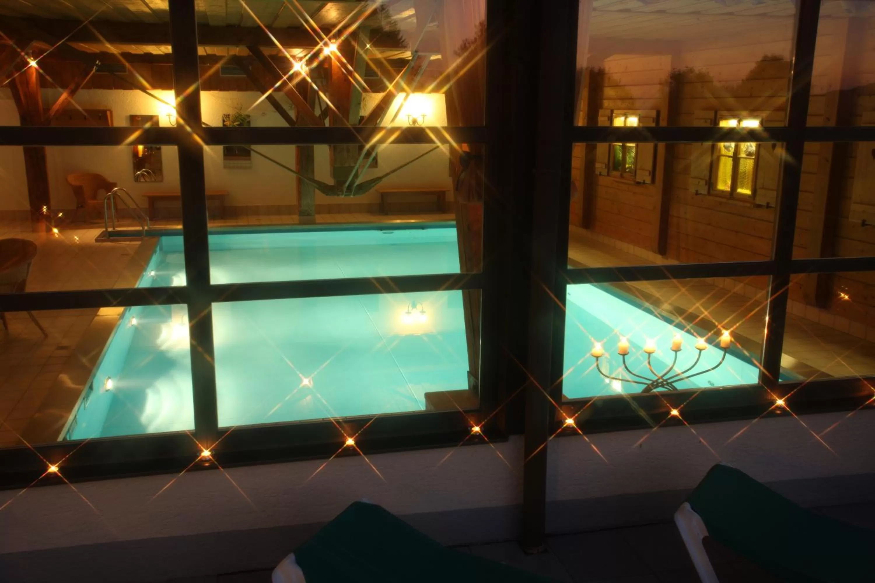 Pool view in Wellness- und Vitalhotel Böhmhof