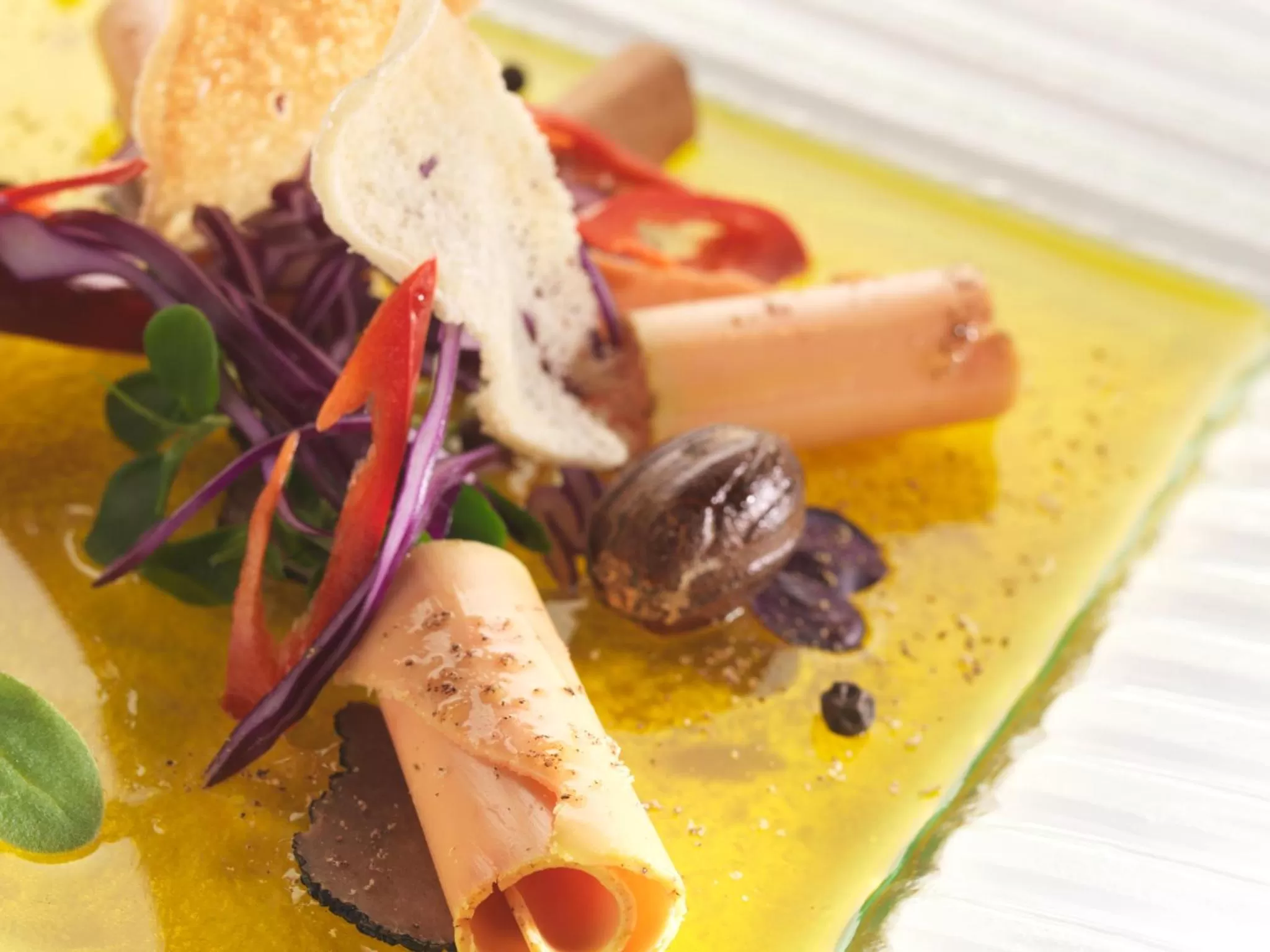 Food close-up in Hotel Colonne