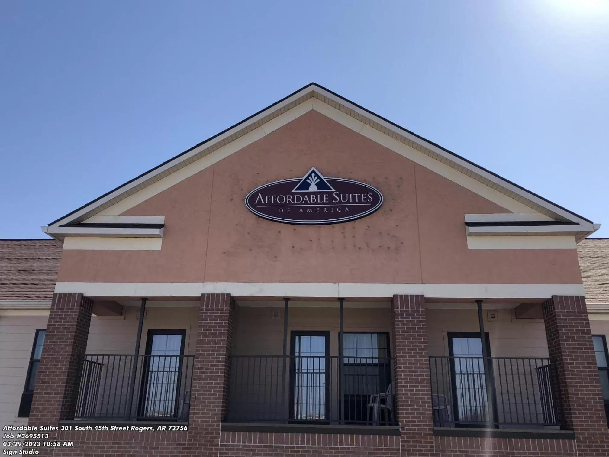 Property logo or sign in Affordable Suites of America Rogers - Bentonville