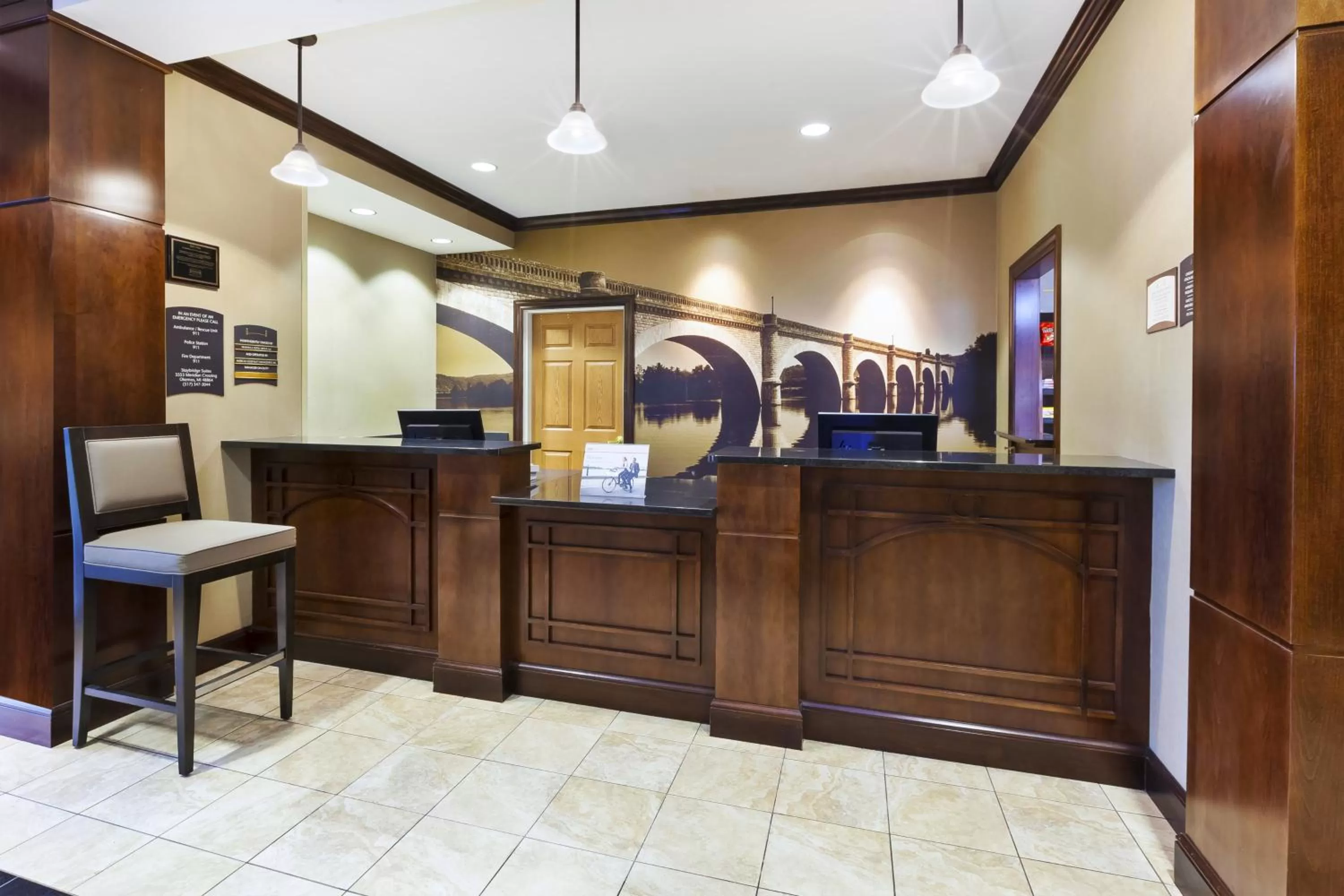 Property building in Staybridge Suites Lansing-Okemos by IHG
