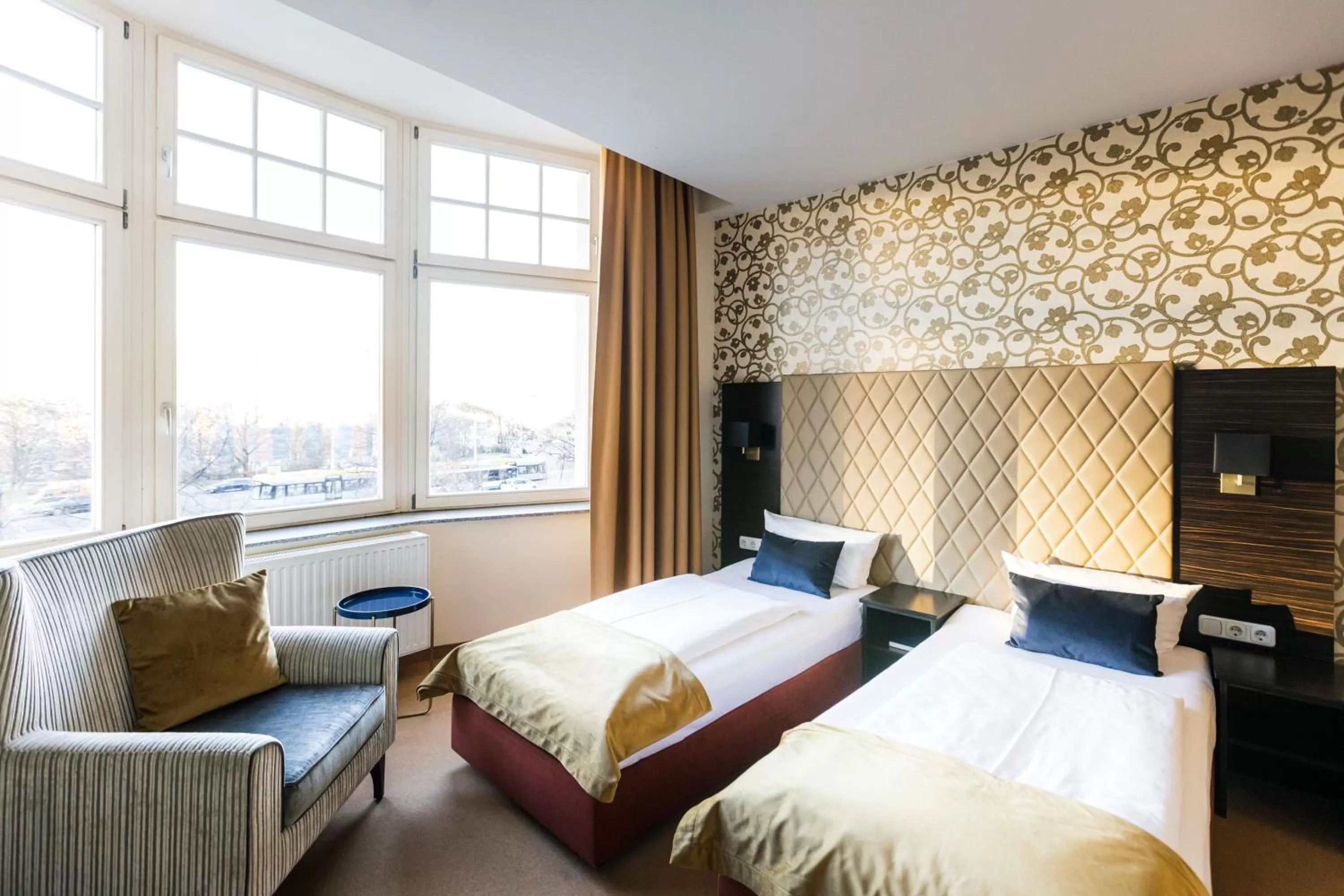 Bed in Royal International Leipzig