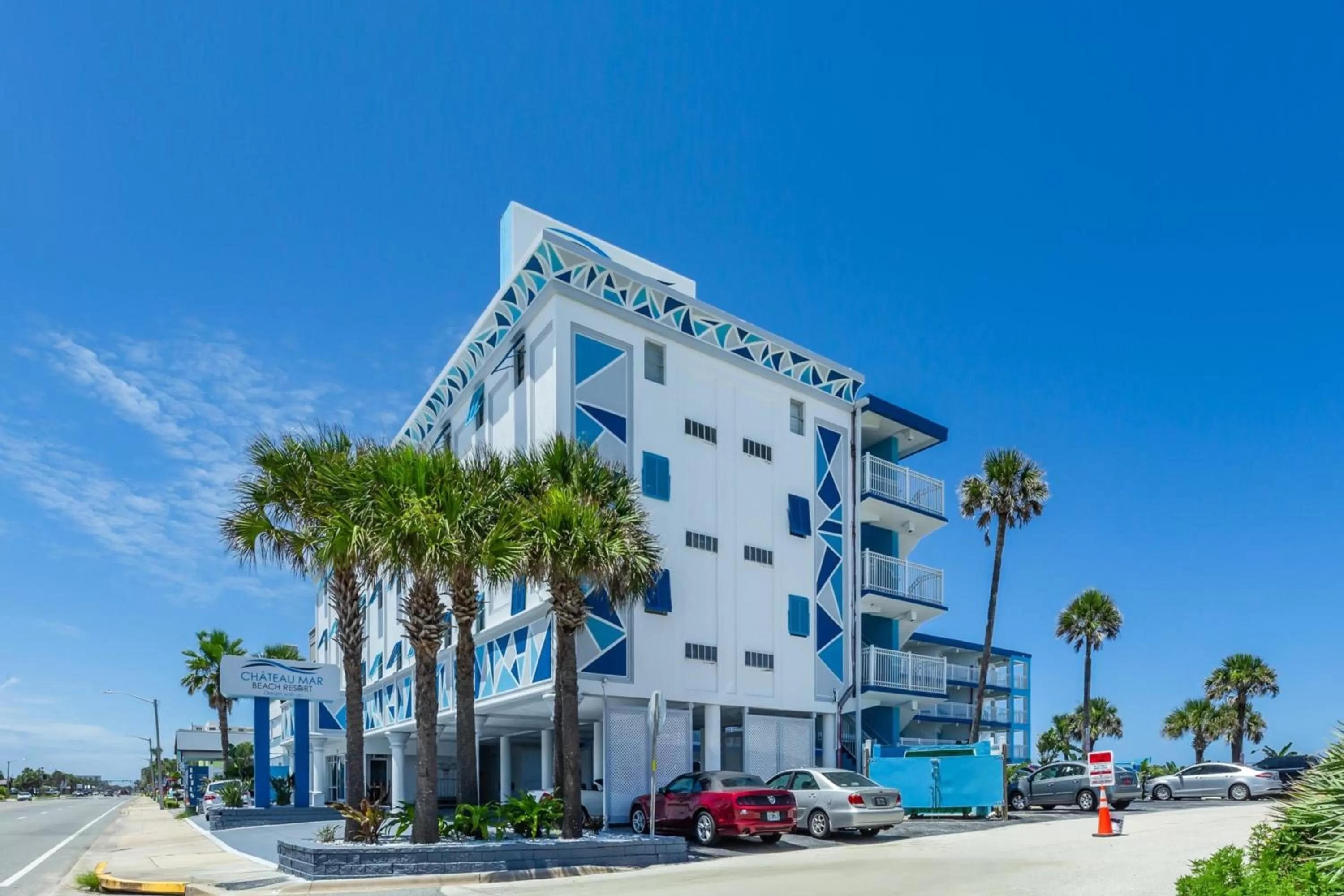 Property building in Chateau Mar Beach Resort