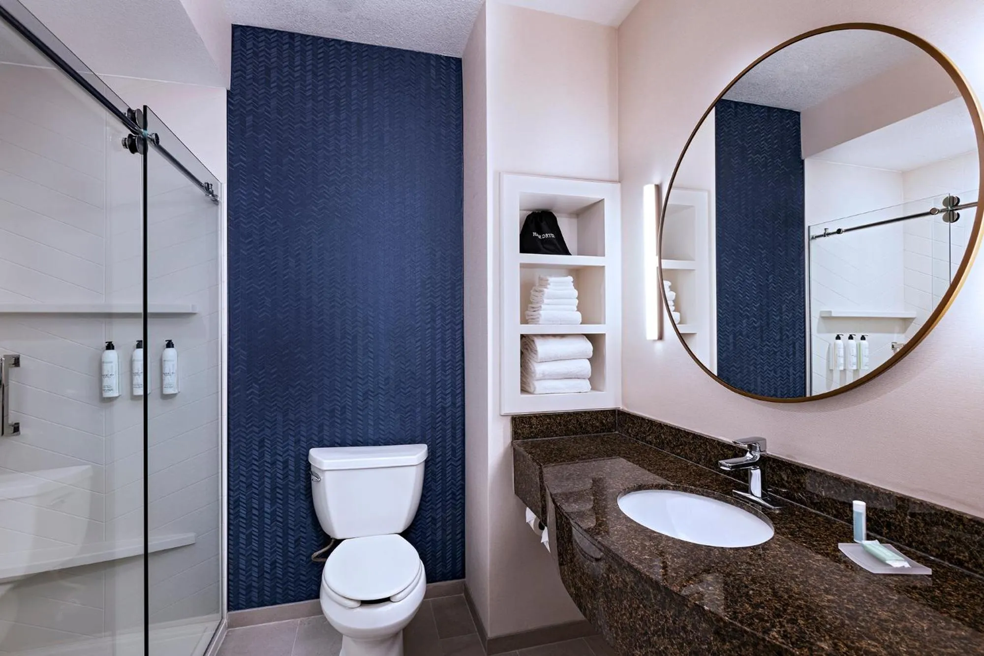 Shower in Fairfield by Marriott Inn & Suites Hillsboro