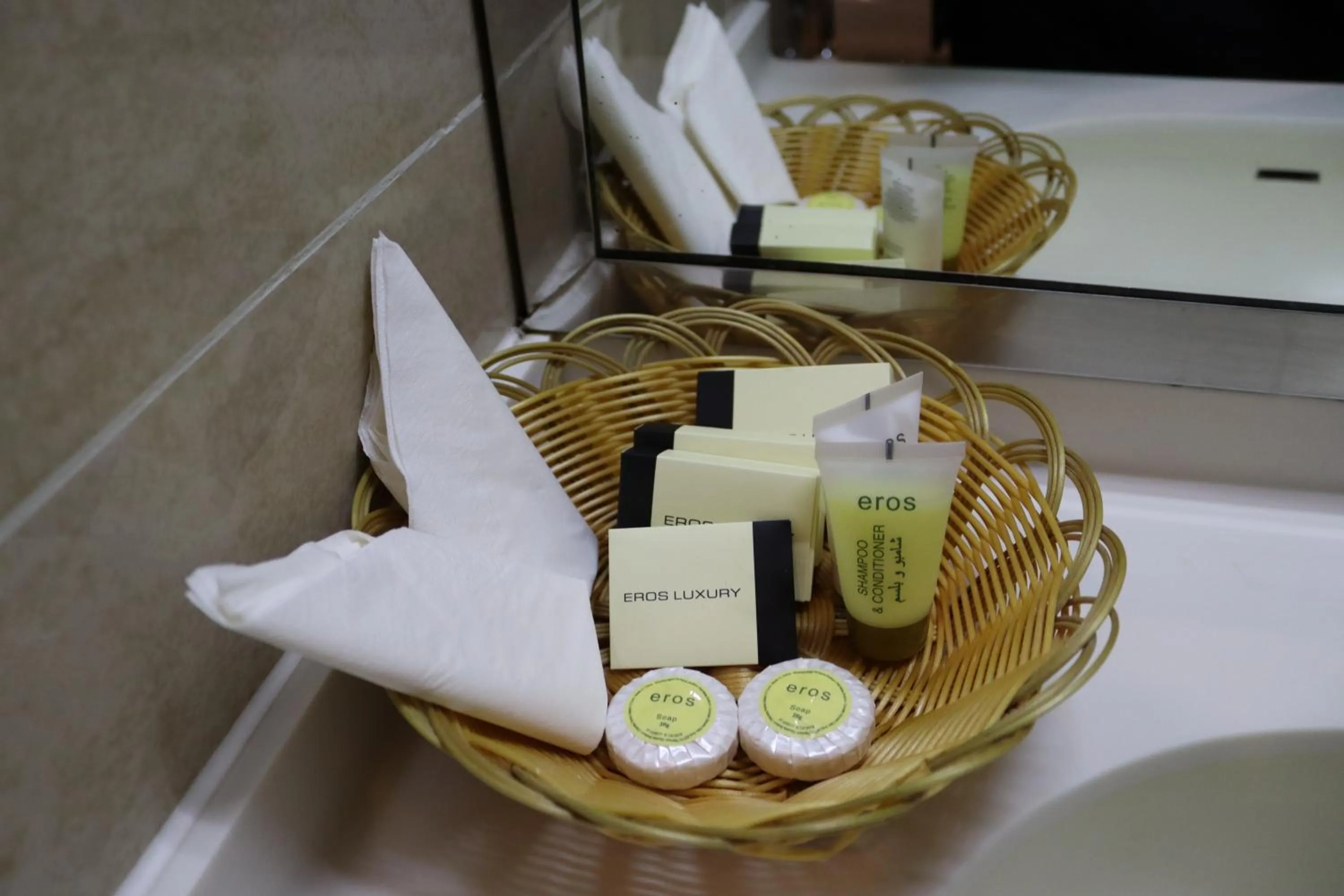 Bathroom in GSS Palace Hotel