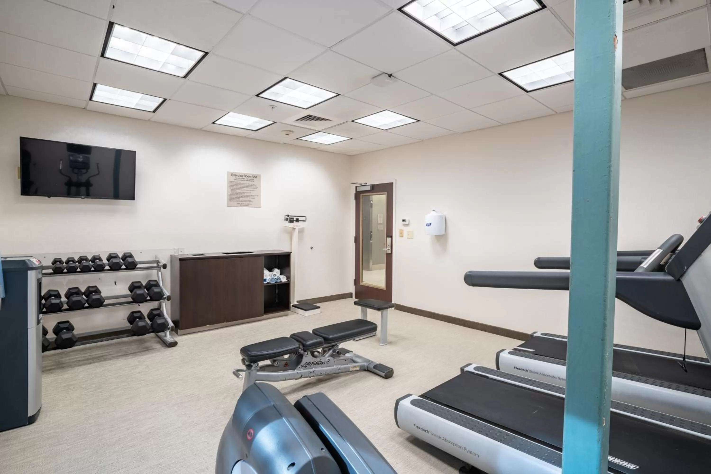 Fitness centre/facilities in SpringHill Suites Gainesville