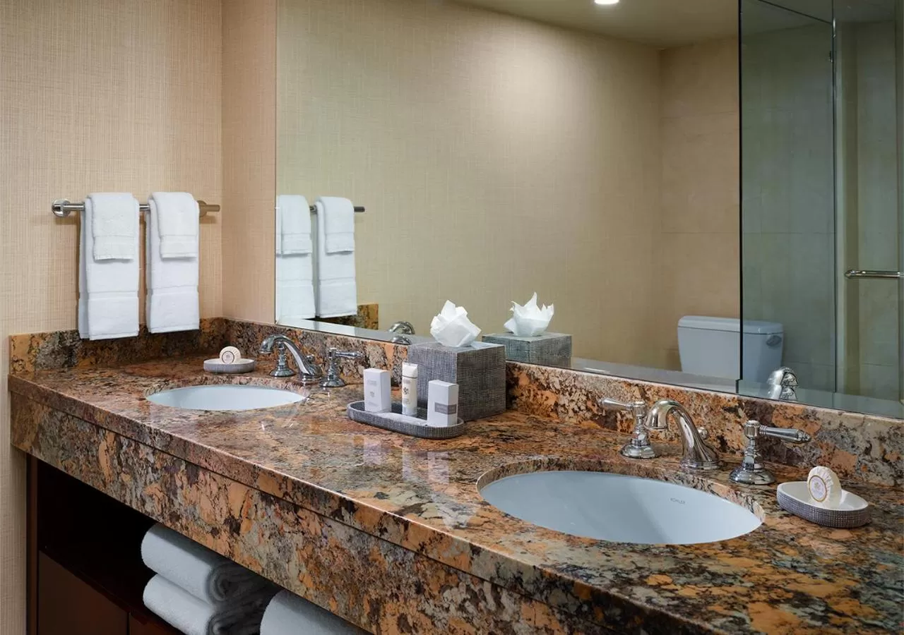 Bathroom in Little America Hotel Salt Lake City