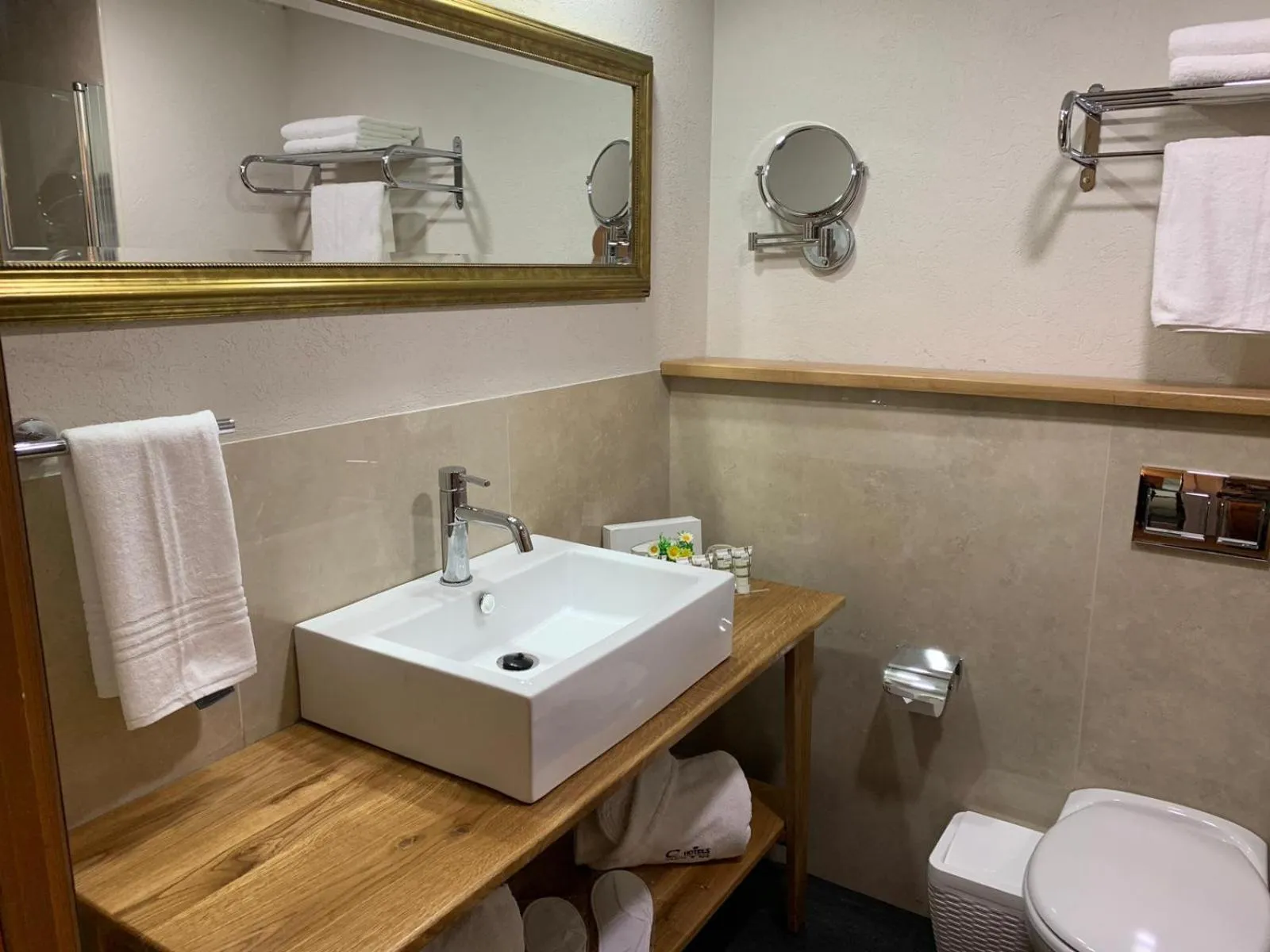 Shower in C Hotel Neve Ilan