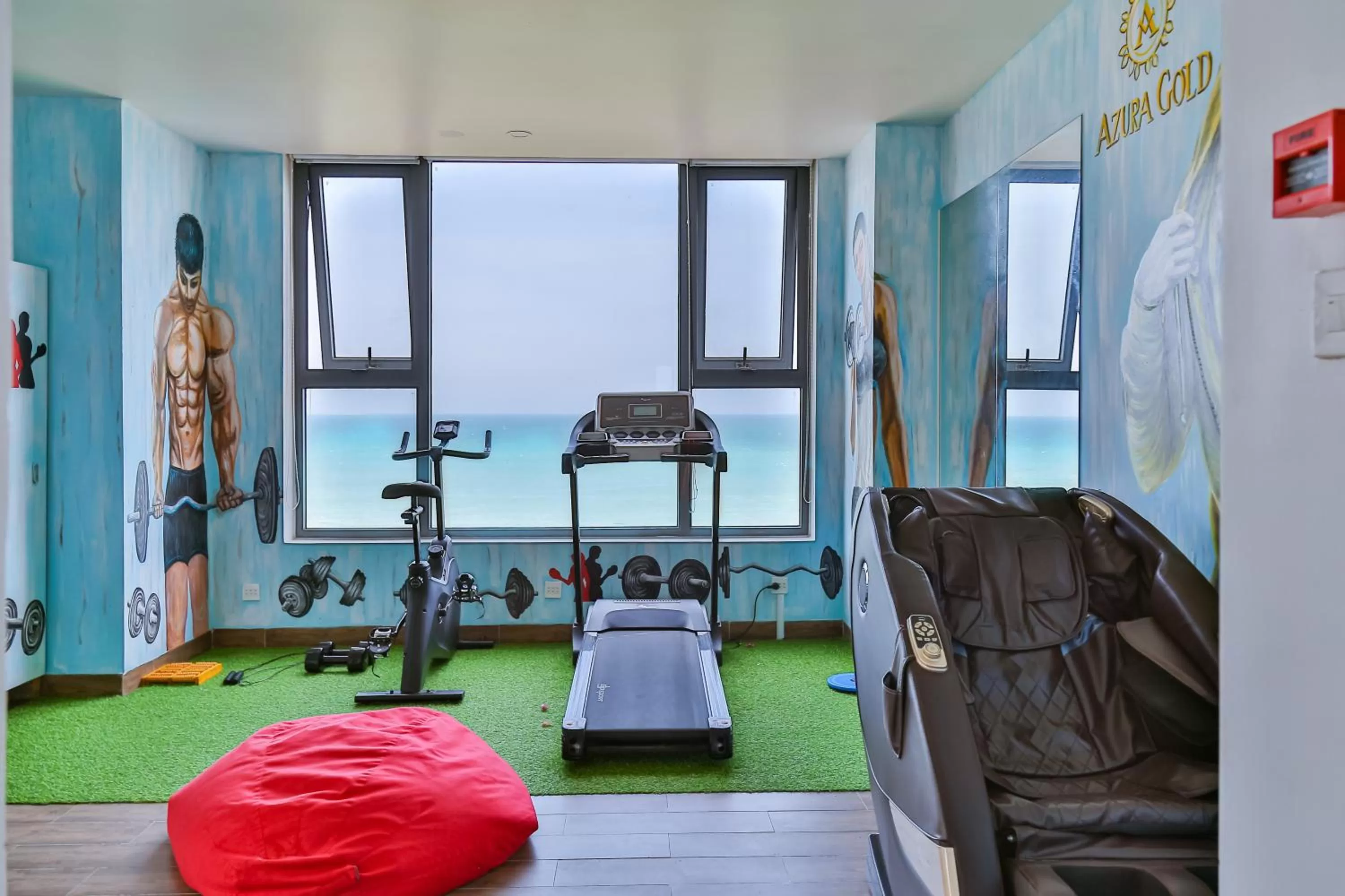 Property building in Azura Gold Hotel & Apartment