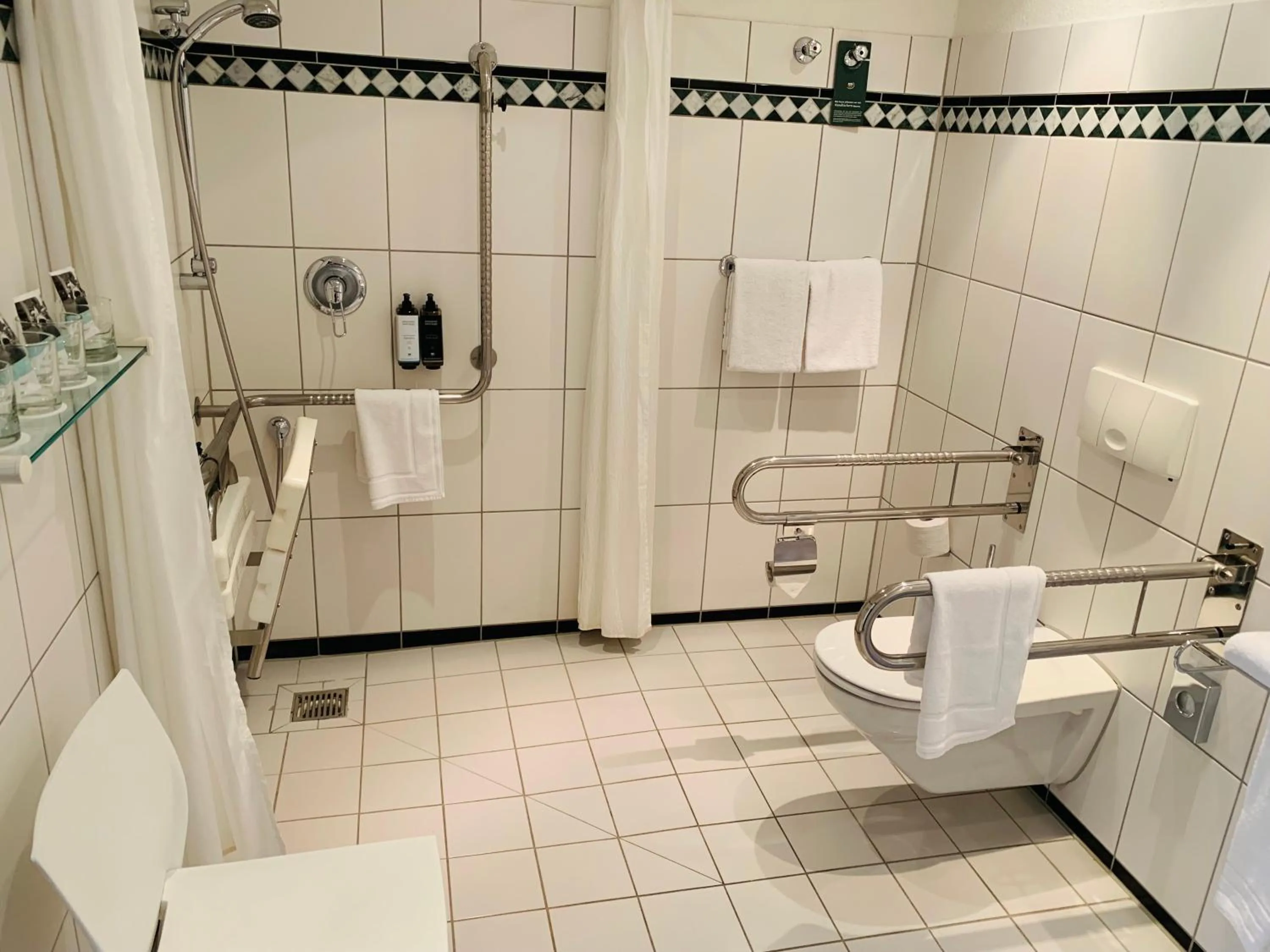Toilet in Mercure Hotel Riesa Dresden Elbland