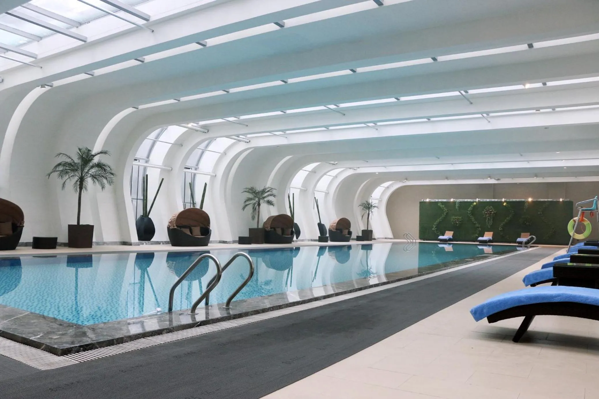 Swimming pool in Crowne Plaza Chengdu Wenjiang by IHG