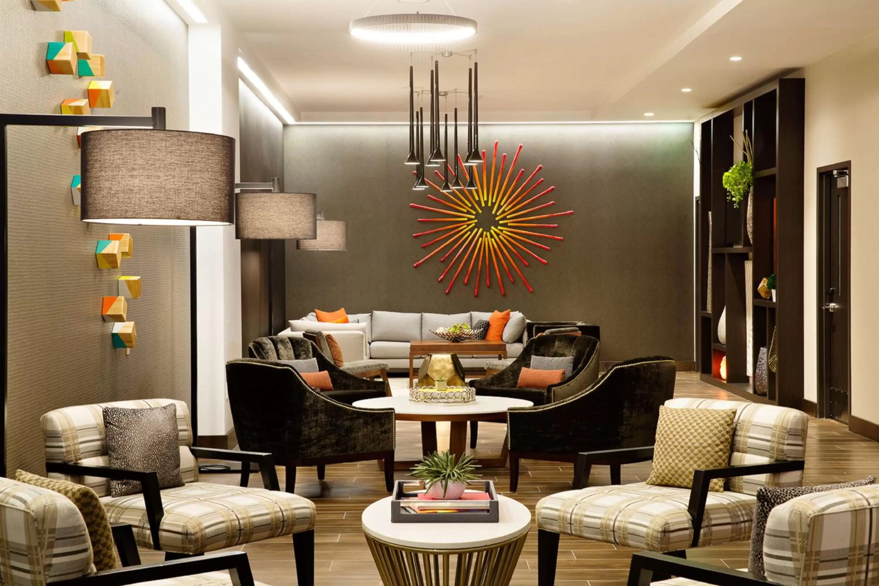 Lobby or reception in Hampton Inn & Suites Dallas Downtown