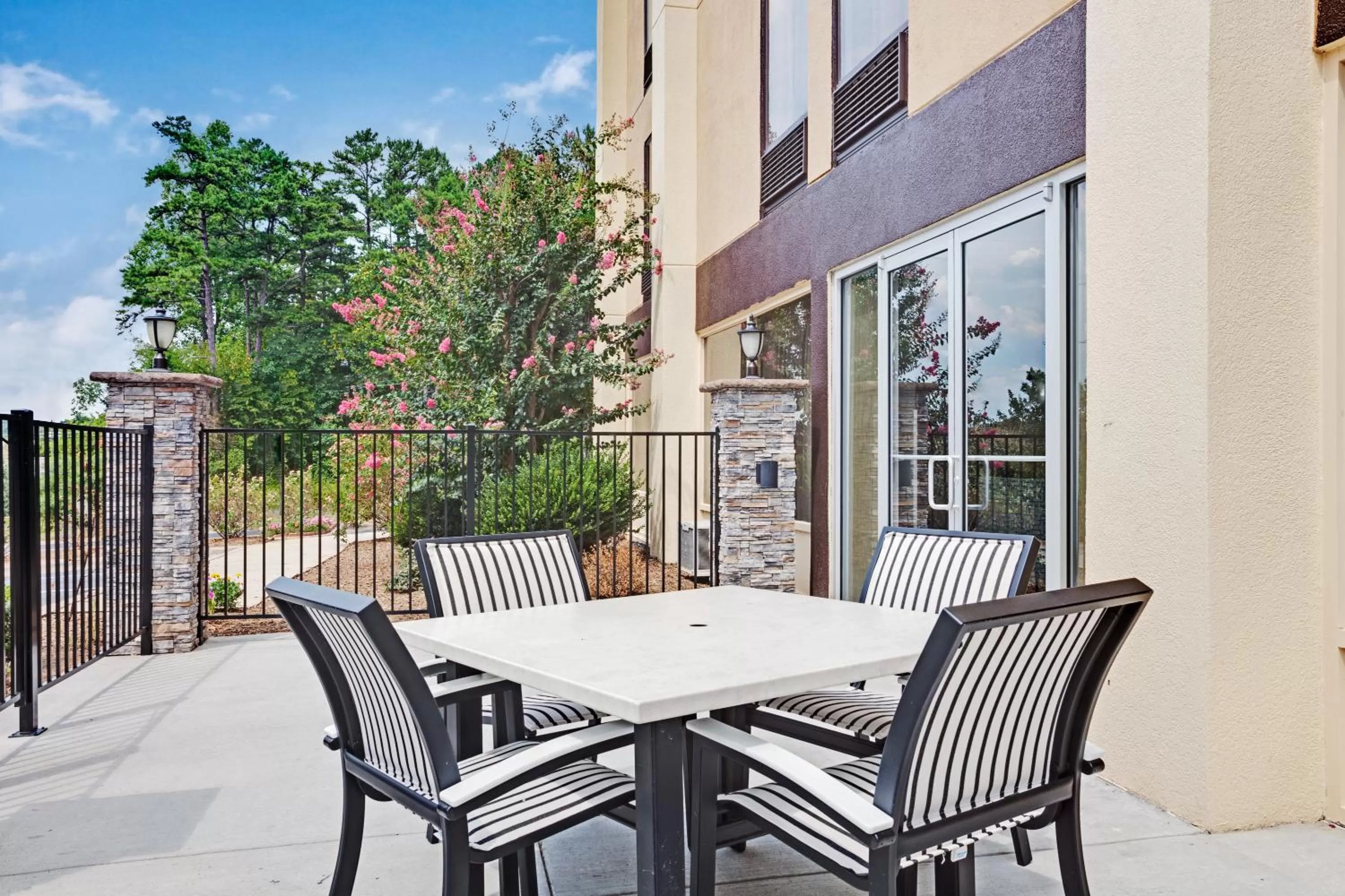 Patio in Wyndham Garden Charlotte Airport Southeast