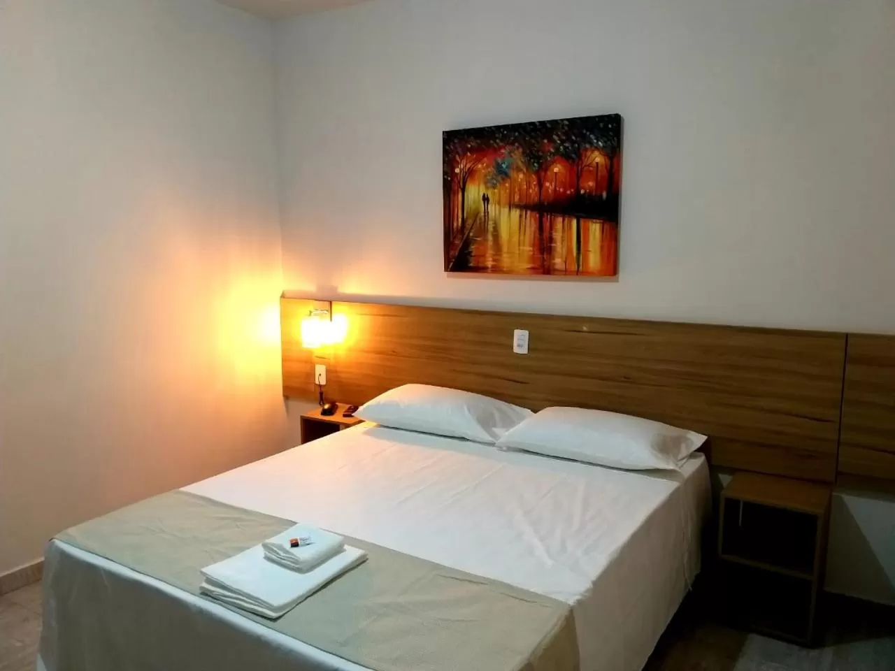 Bed in Hotel Petaluma Piumhi