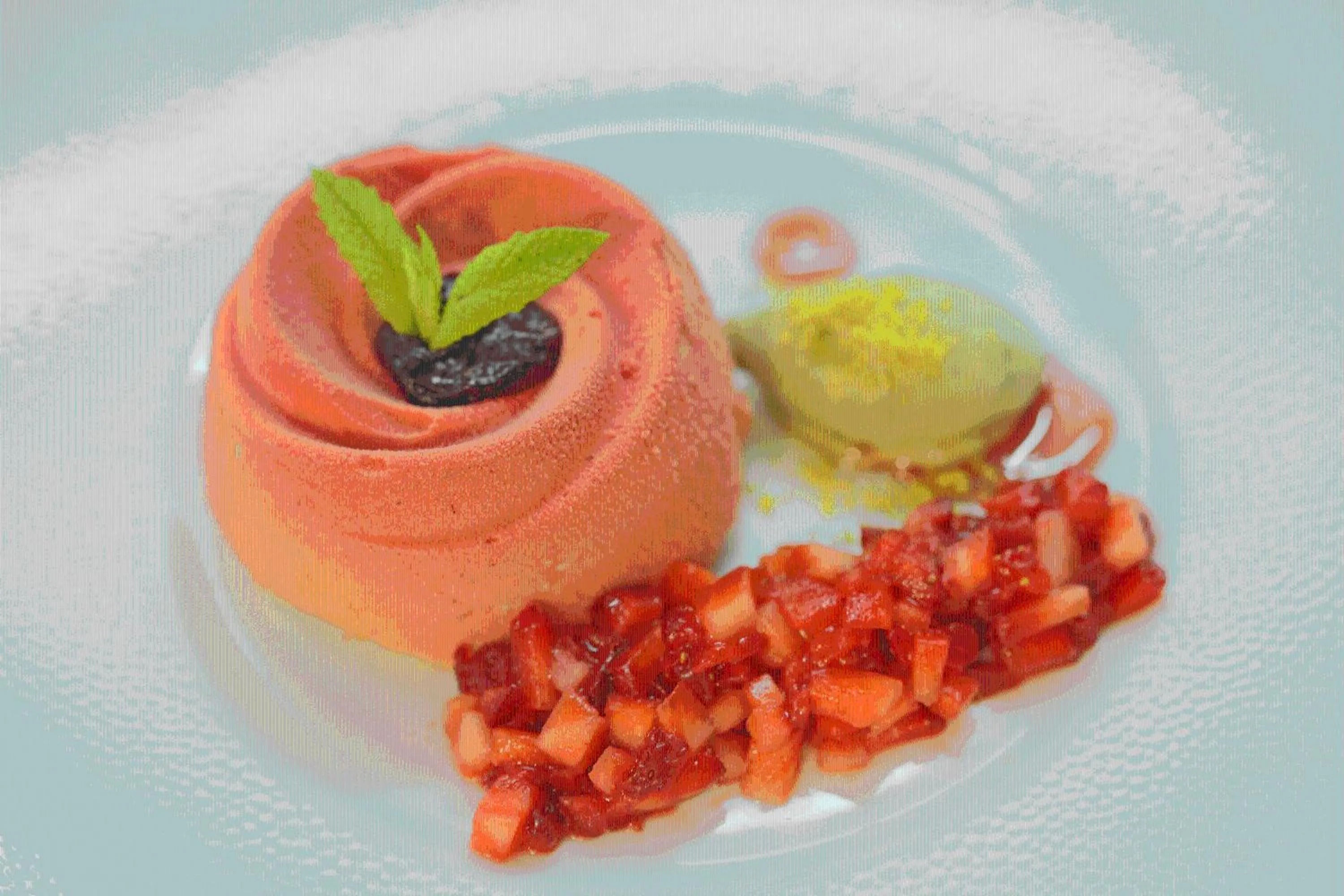 Food close-up in Canyelles Platja