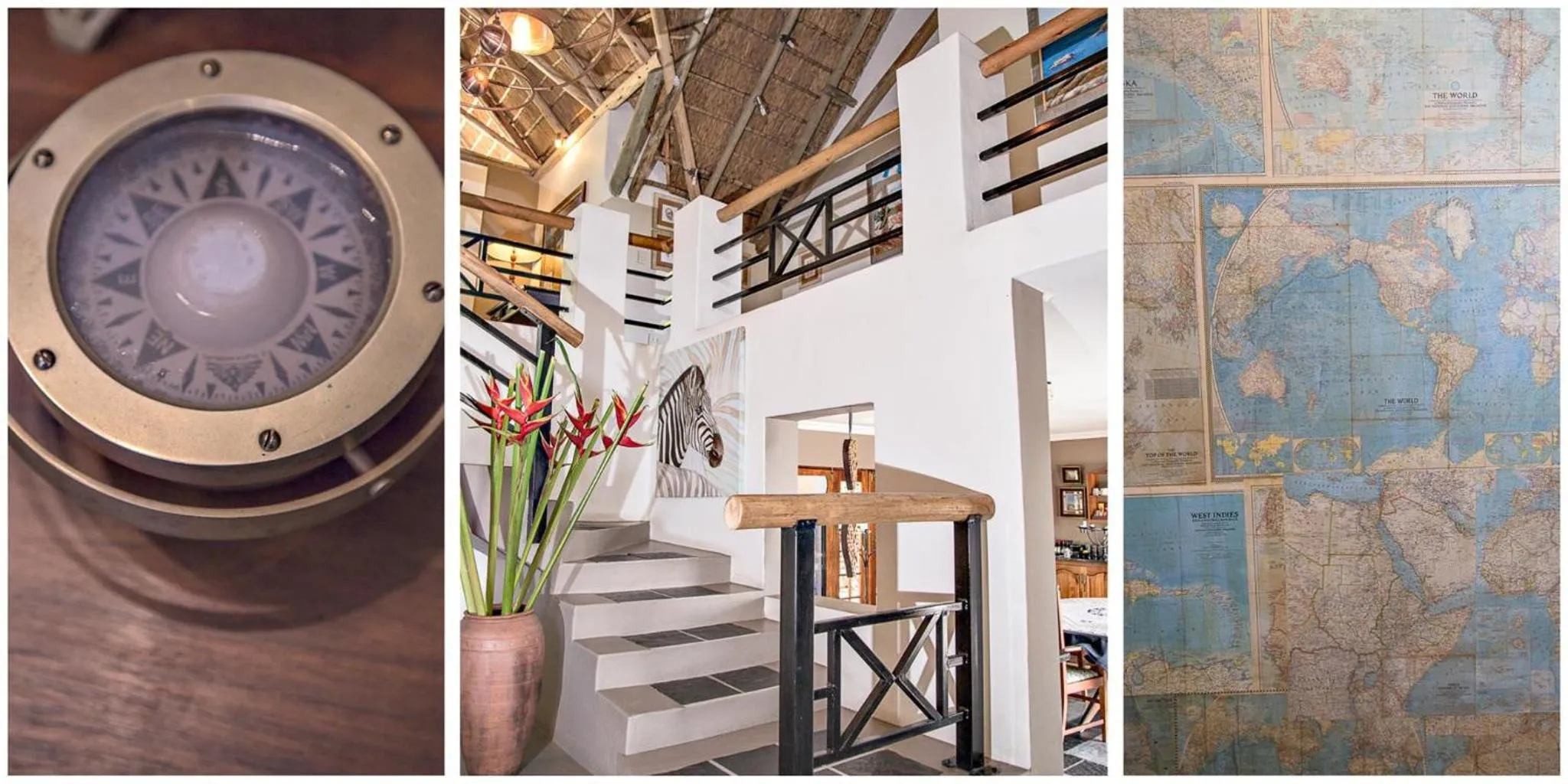 Decorative detail in Utopia in Africa Guest Villa