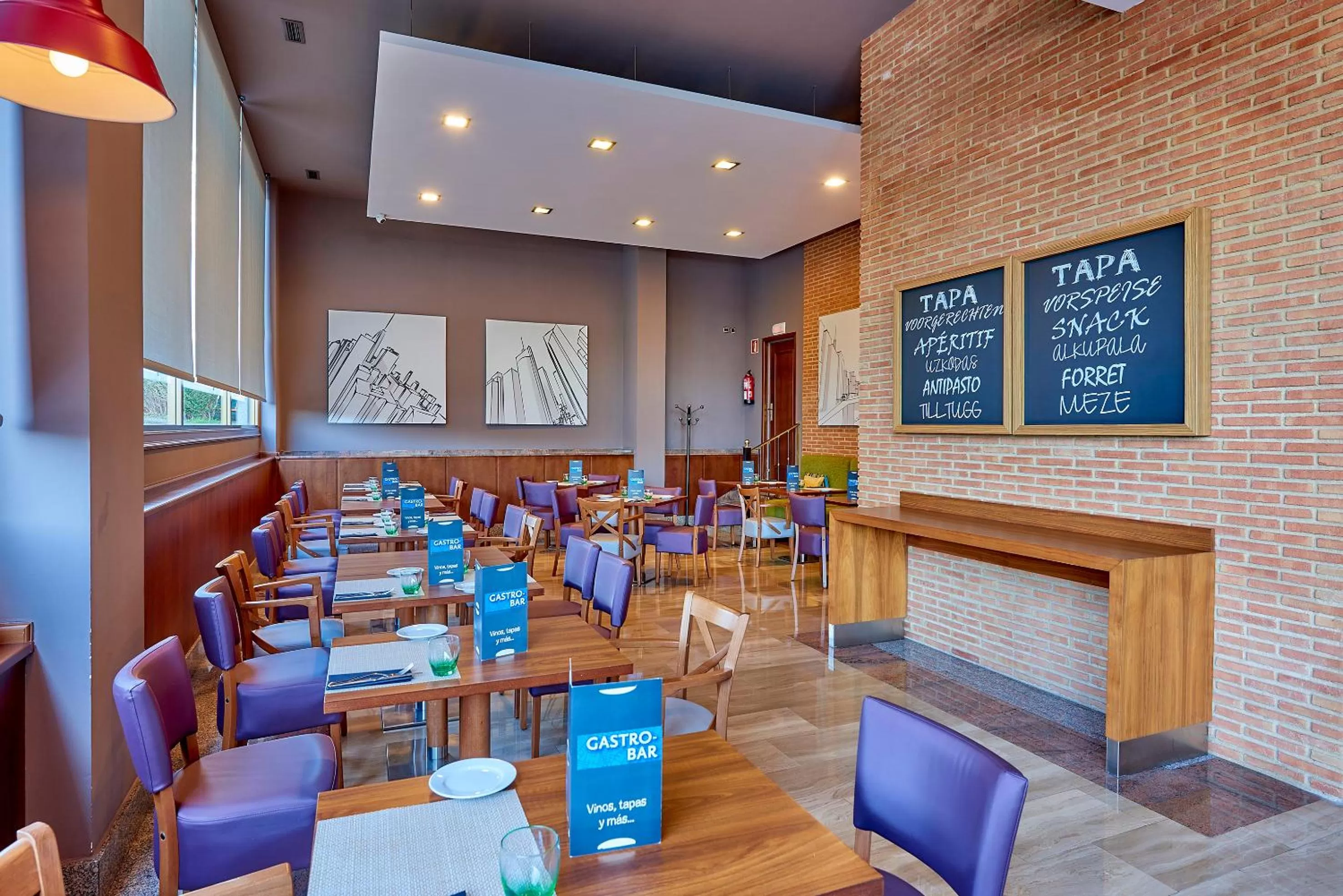 Restaurant/places to eat in Hotel Vigo Los Galeones Affiliated by Meliá