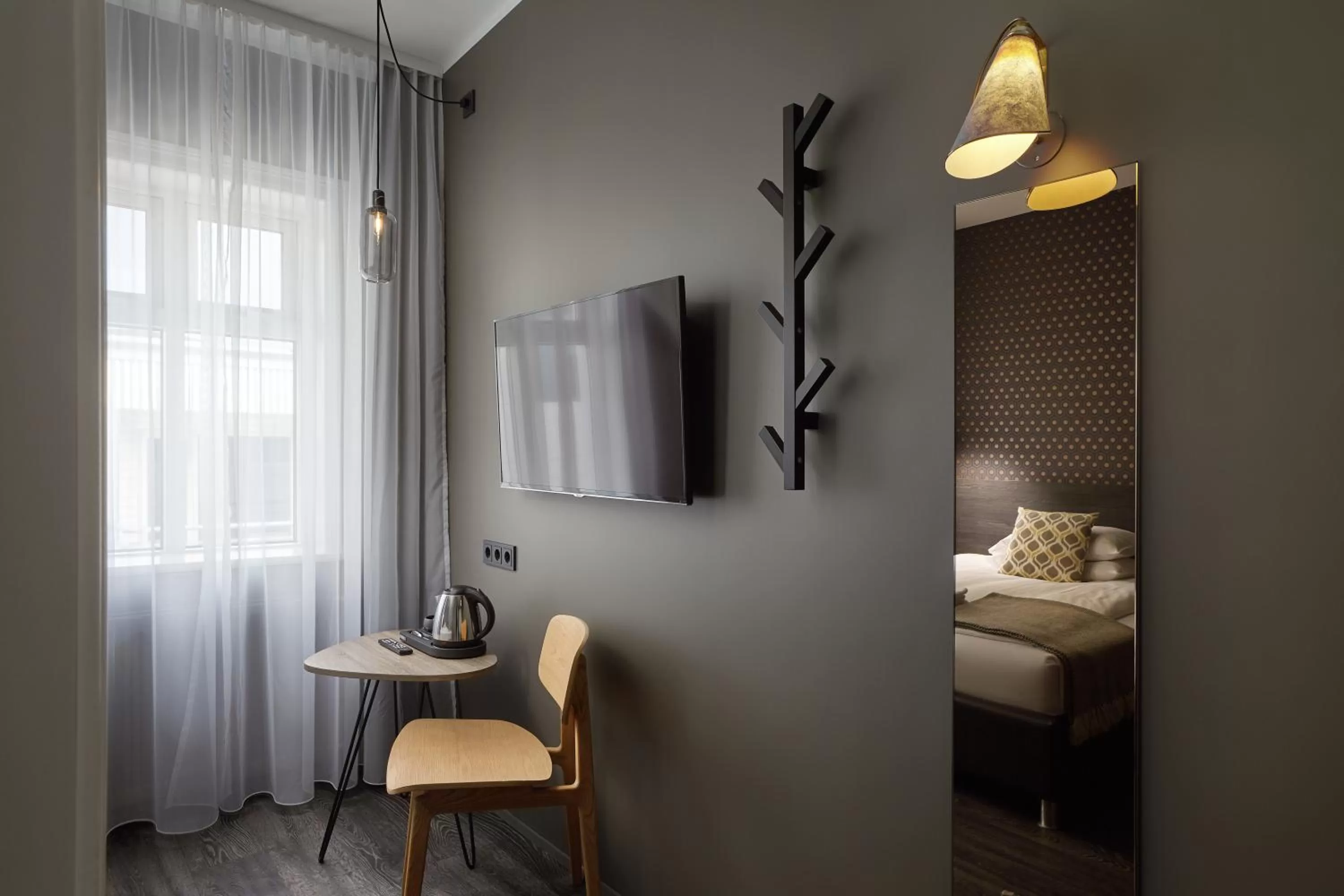 TV and multimedia, Bed in Alda Hotel Reykjavík