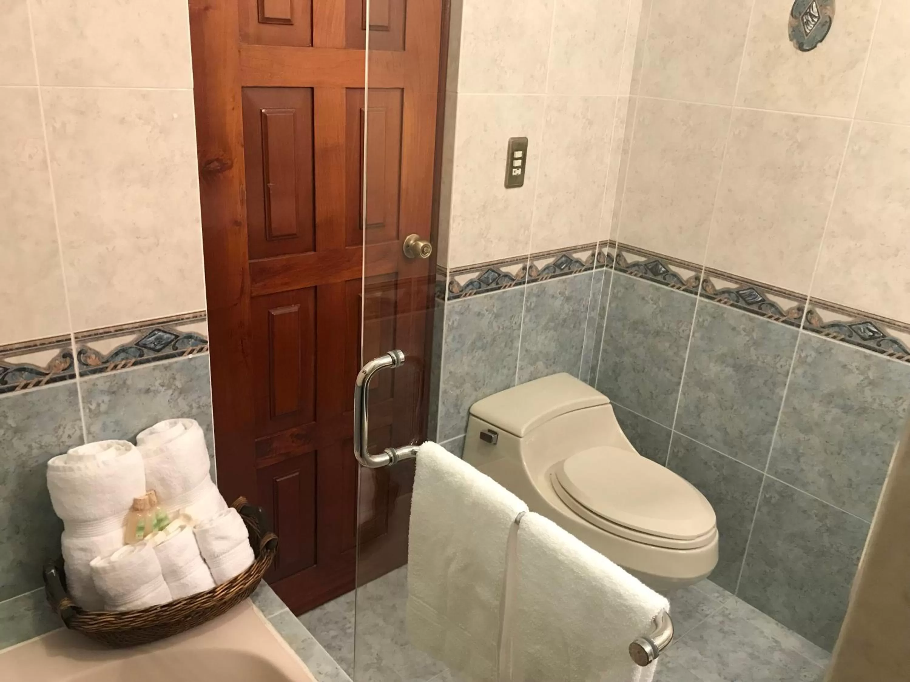 Shower in Hotel Belvedere